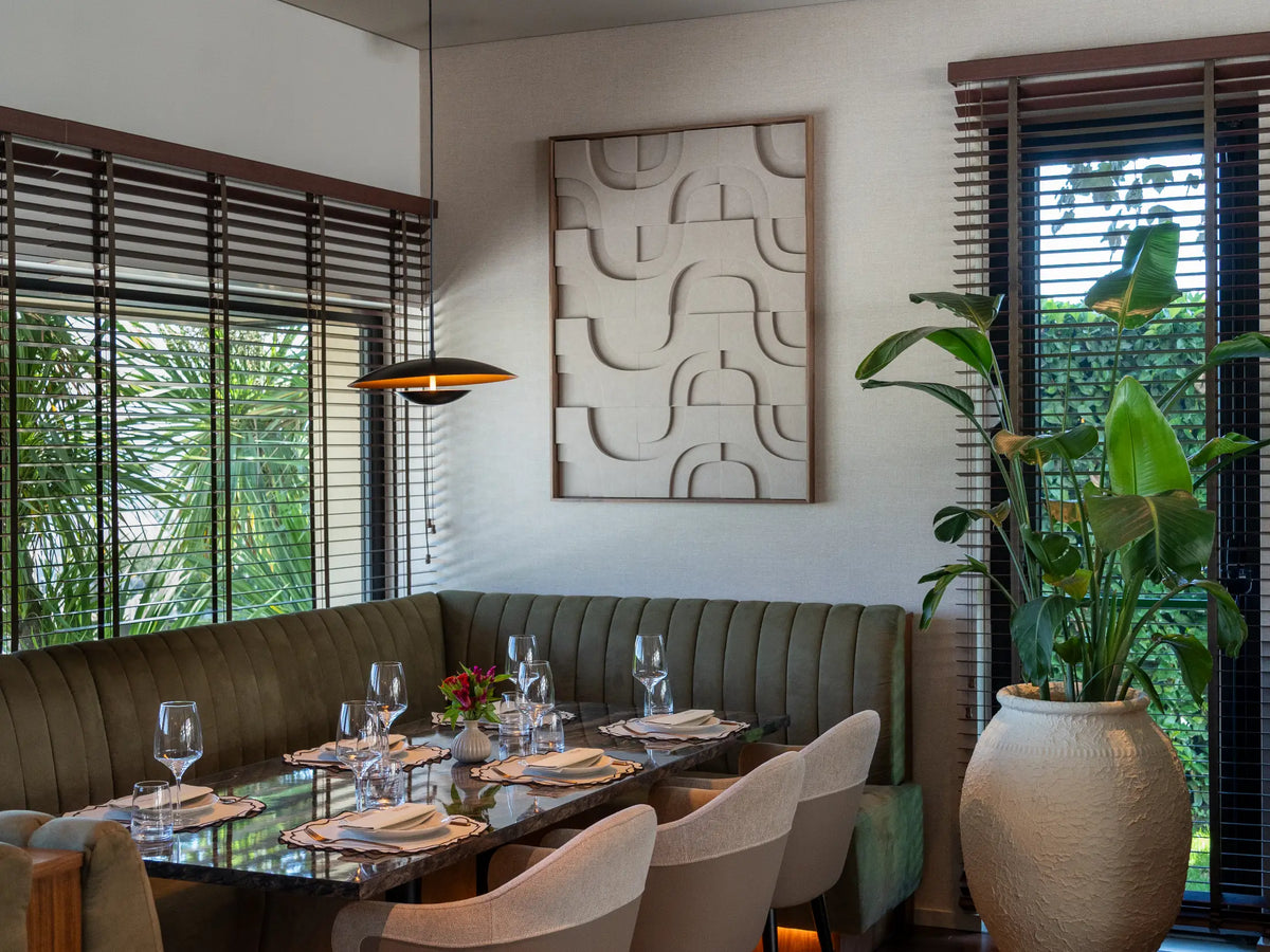 Restaurant Noise Reduction with Acoustic Panels at O Chalé