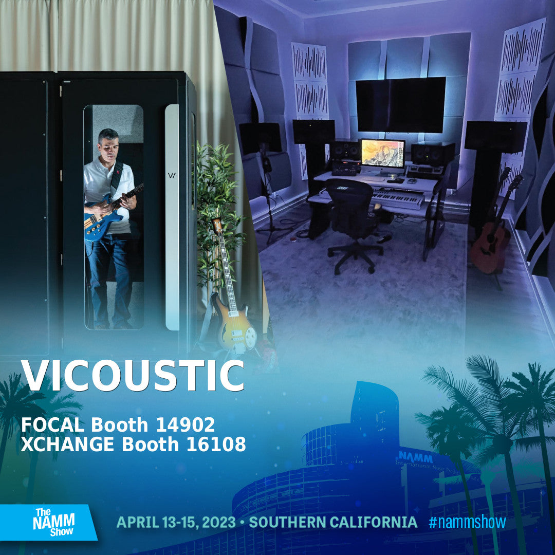 Vicoustic at The NAMM Show and at AXPONA