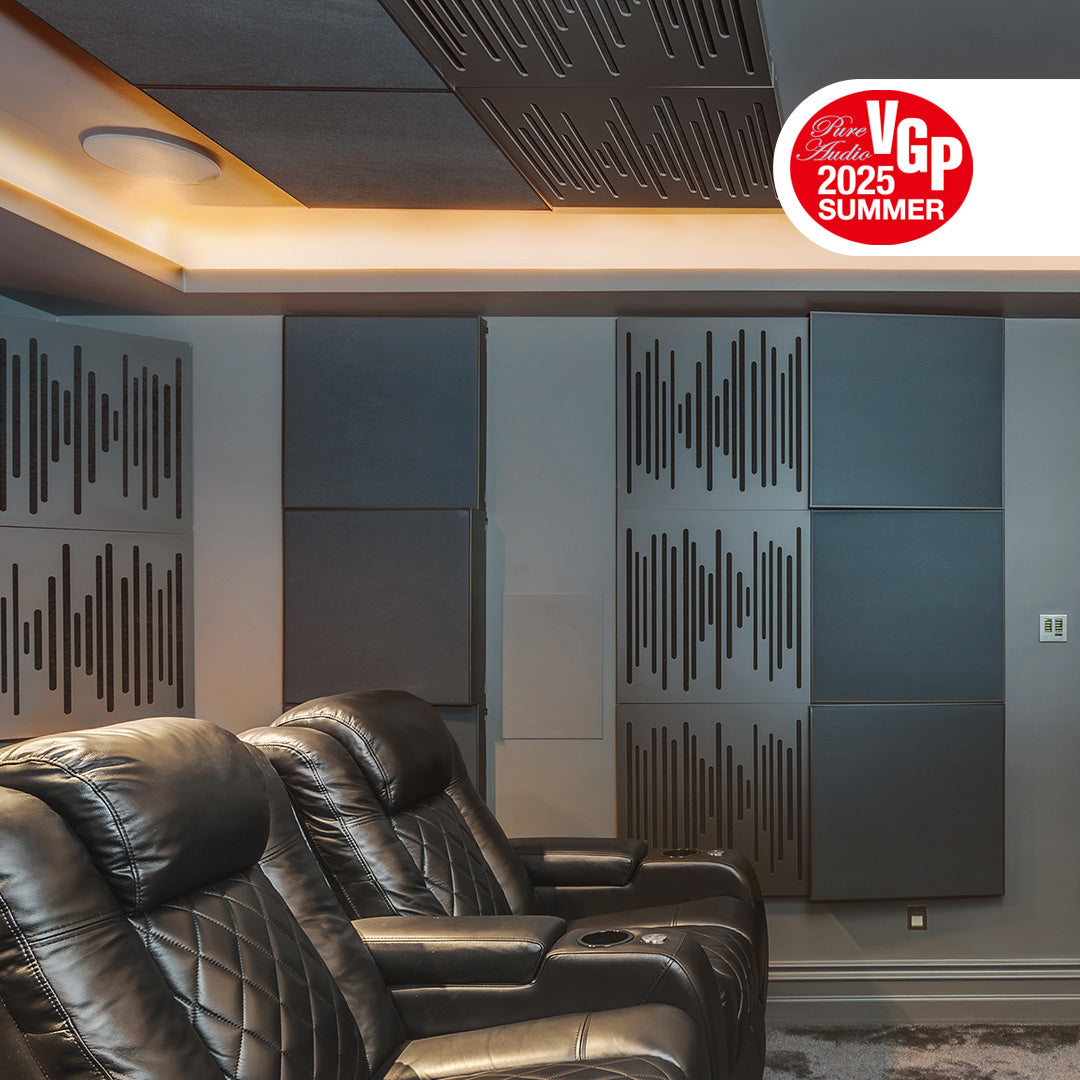 Visual Grand Prix Summer 2025 awards Cinema VMT and Wavewood Diffuser in Room Tuning