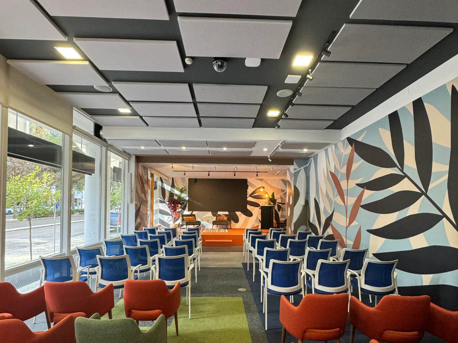 Avila Spaces Auditorium and Office Acoustic Treatment