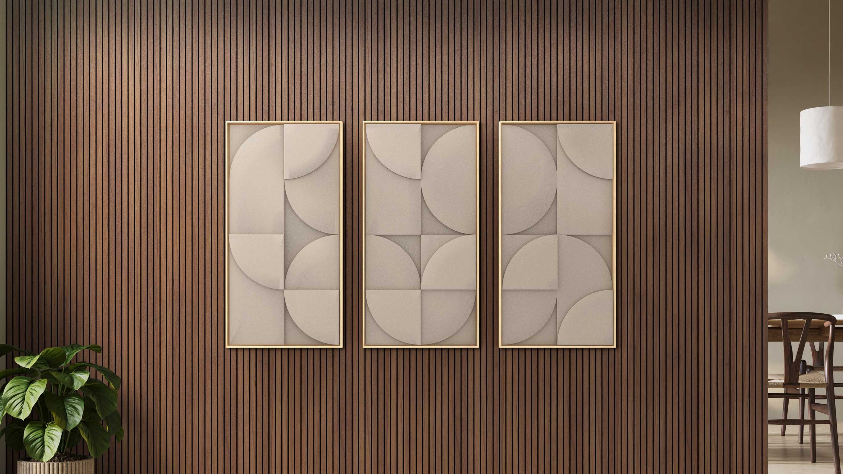 VicShape 3D acoustic wall panel