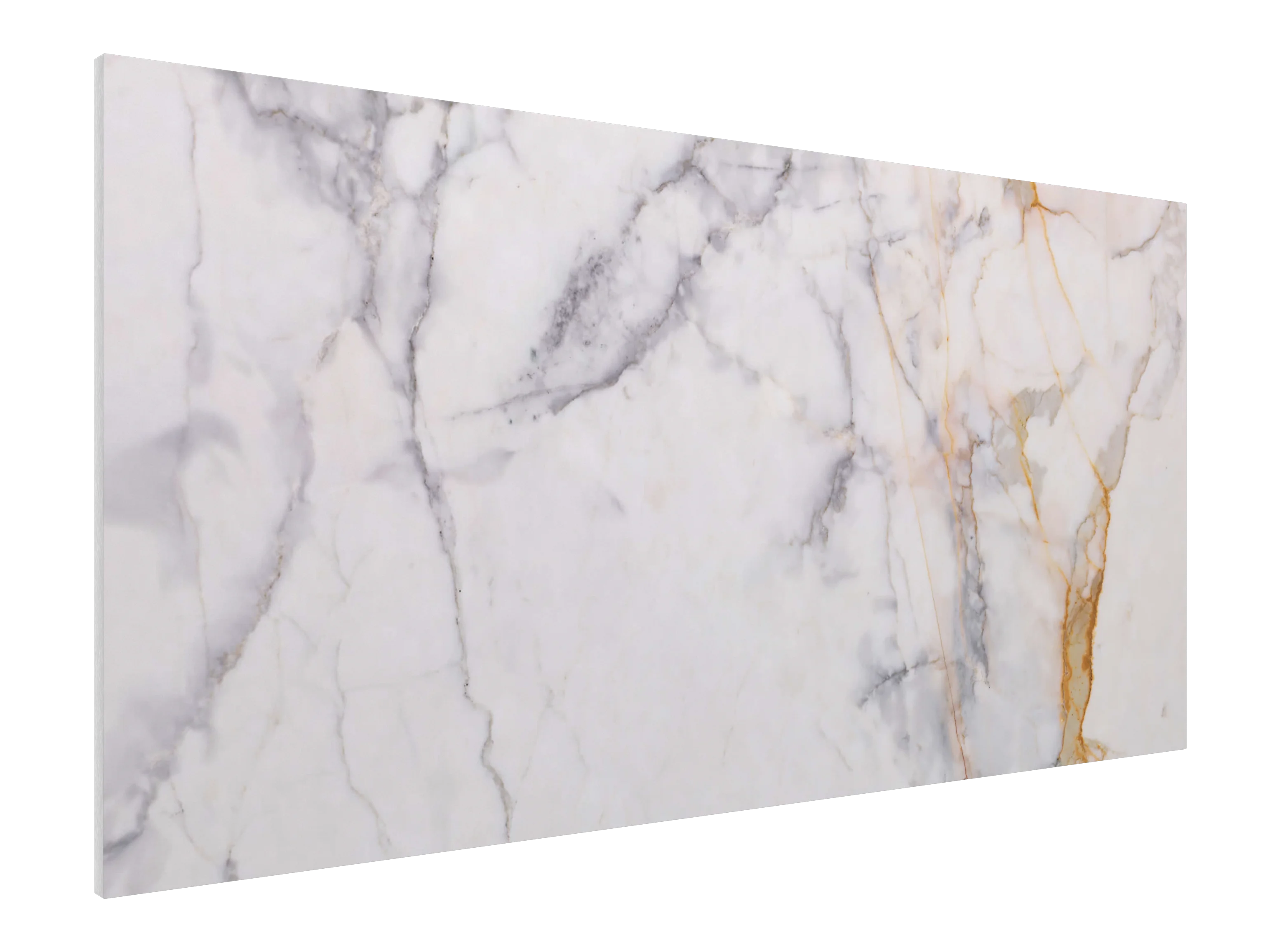 Vicoustic Flat Panel VMT 120cm Patterns 4 Sound Absorbing Acoustic Panel in Calacatta Carrara