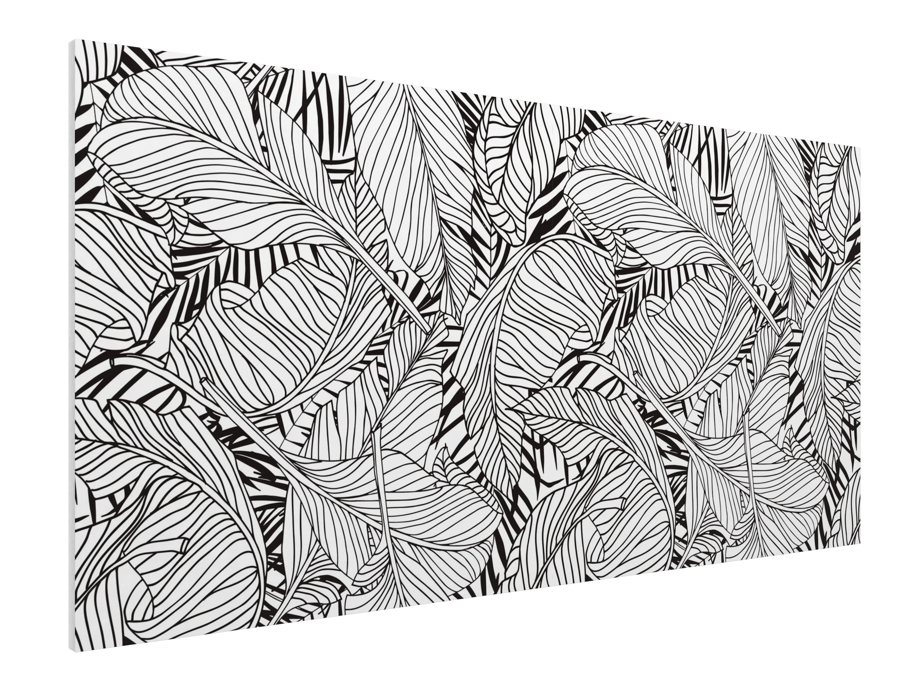 Vicoustic Flat Panel VMT 120cm Patterns 8 Sound Absorbing Acoustic Panel in Palm Bw