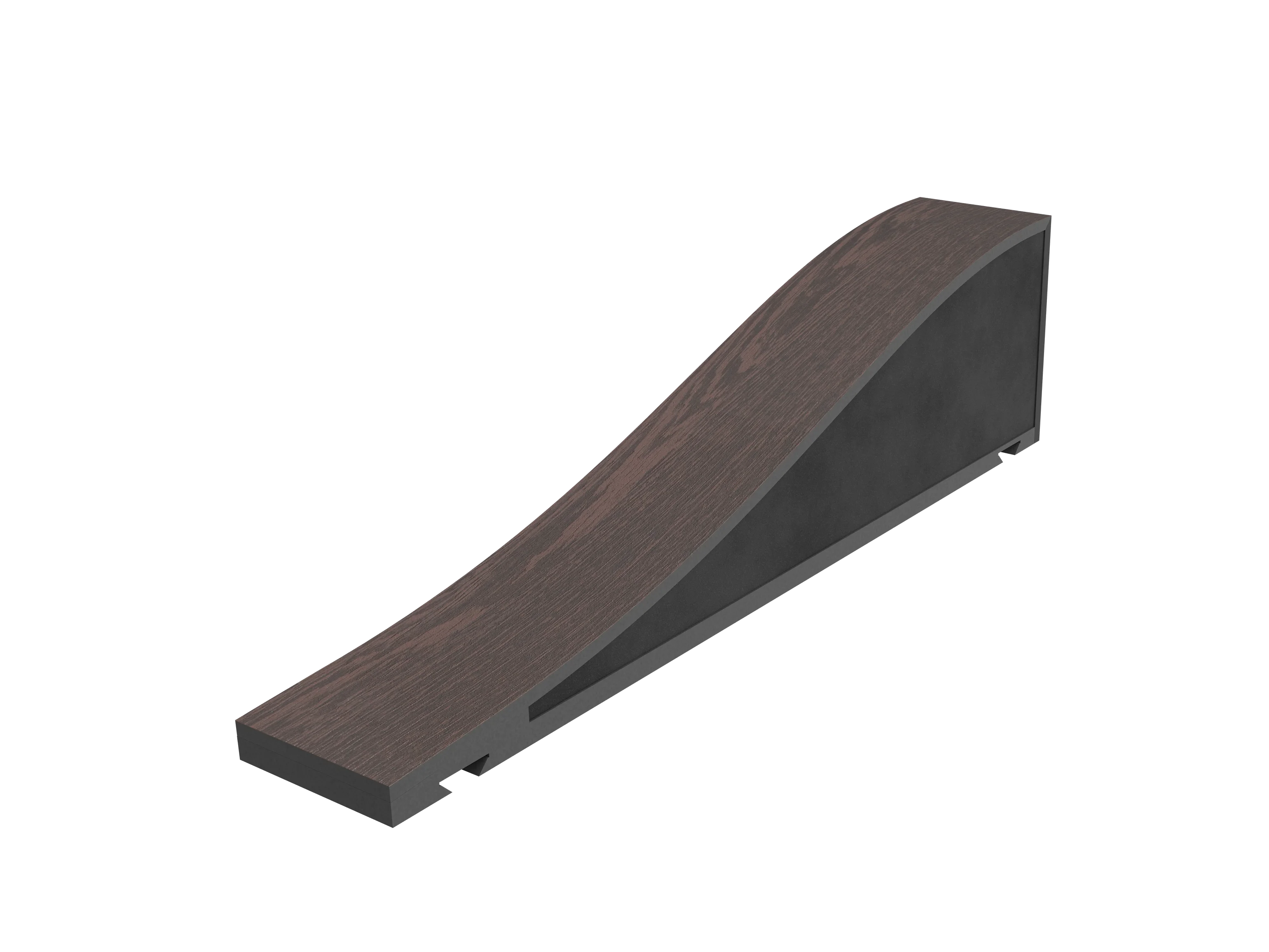 Vicoustic Flexi Wave Ultra Hybrid Sound Absorbing and Diffuser Acoustic Panel in Dark Wenge