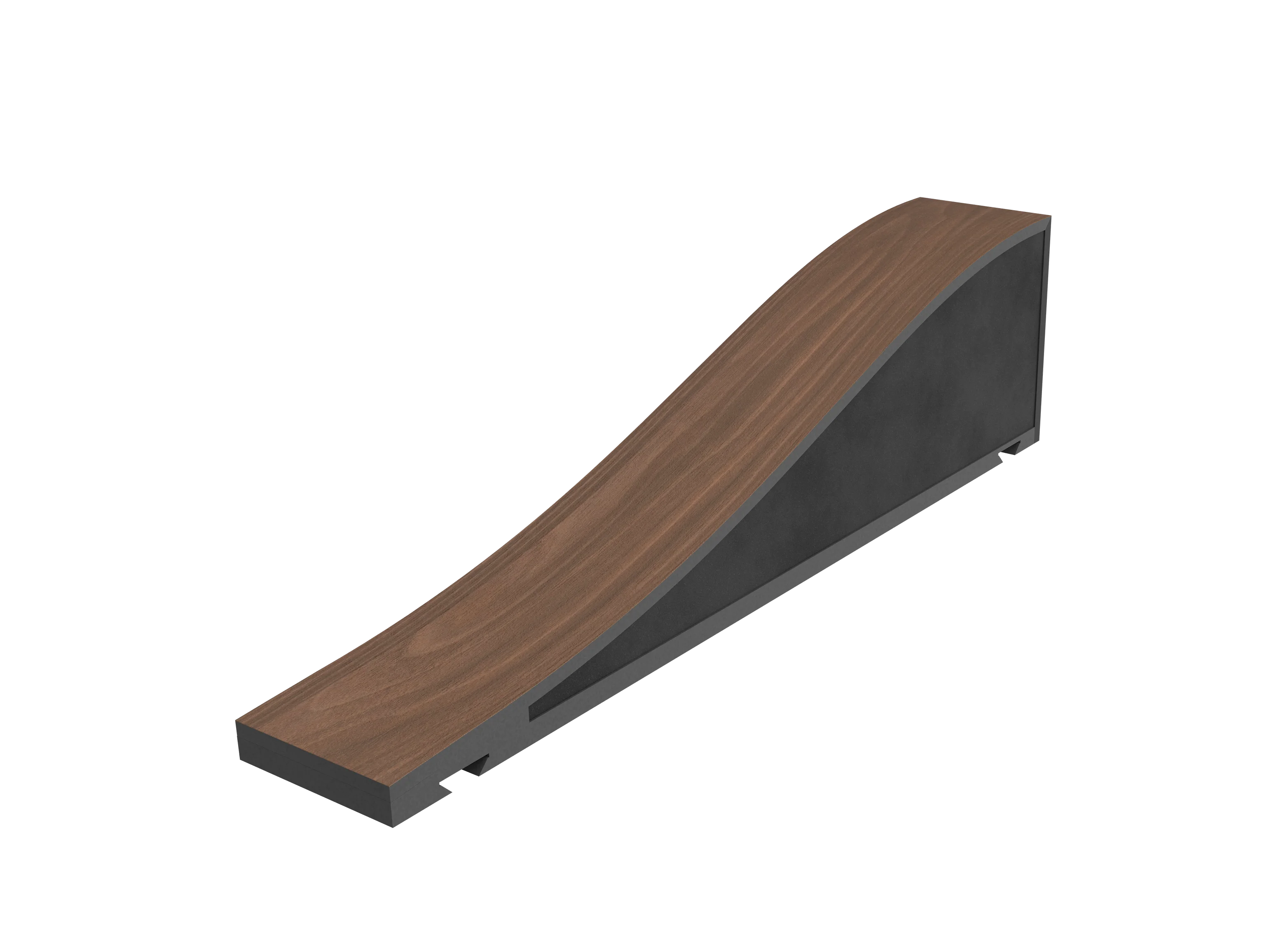 Vicoustic Flexi Wave Ultra Hybrid Sound Absorbing and Diffuser Acoustic Panel in Dark Walnut