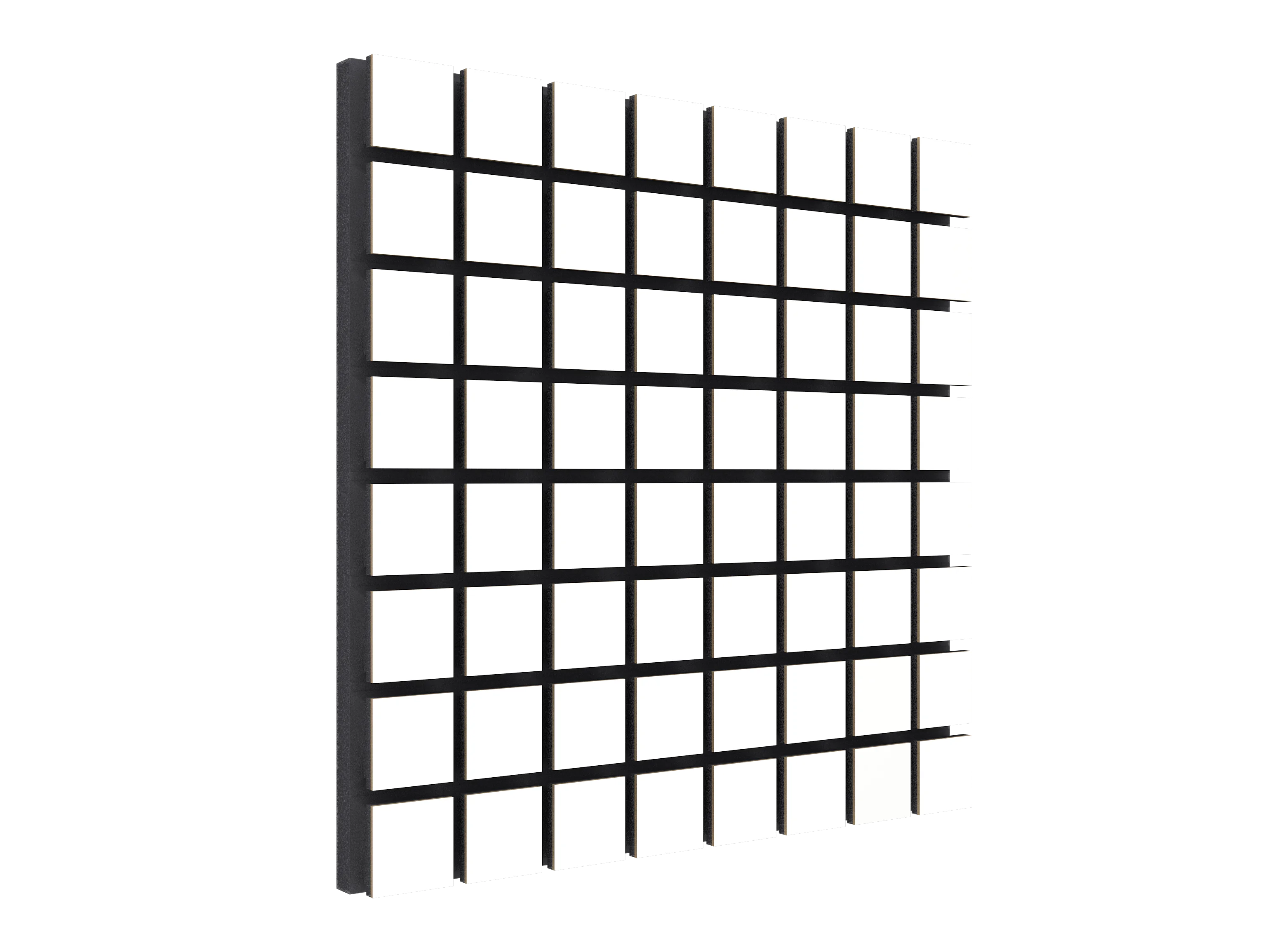 Vicoustic Flexi Wood Ultra Lite Sound Absorbing Acoustic Panel in White Matte