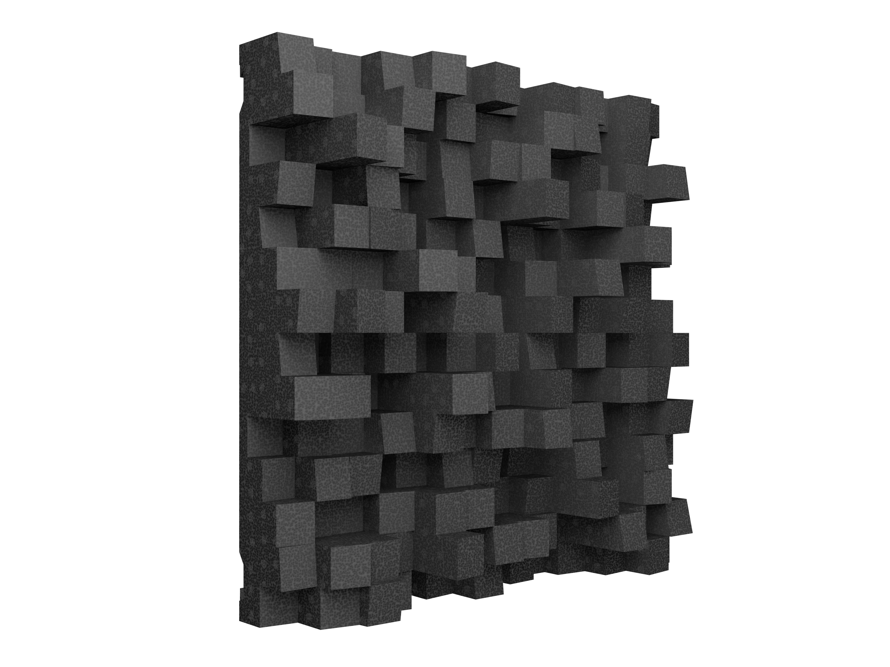 Vicoustic Multifuser DC3 Sound Diffuser Acoustic Panel in Black