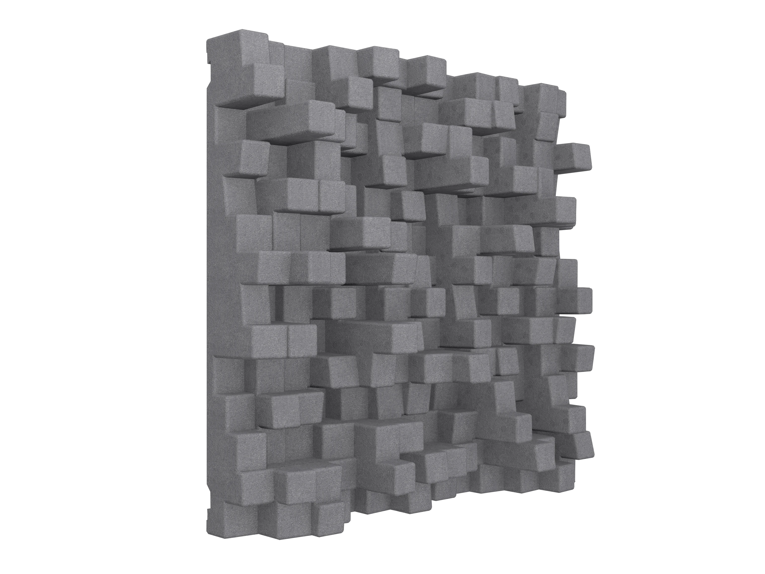 Vicoustic Multifuser DC4 Acoustic Diffuser Panel in Grey