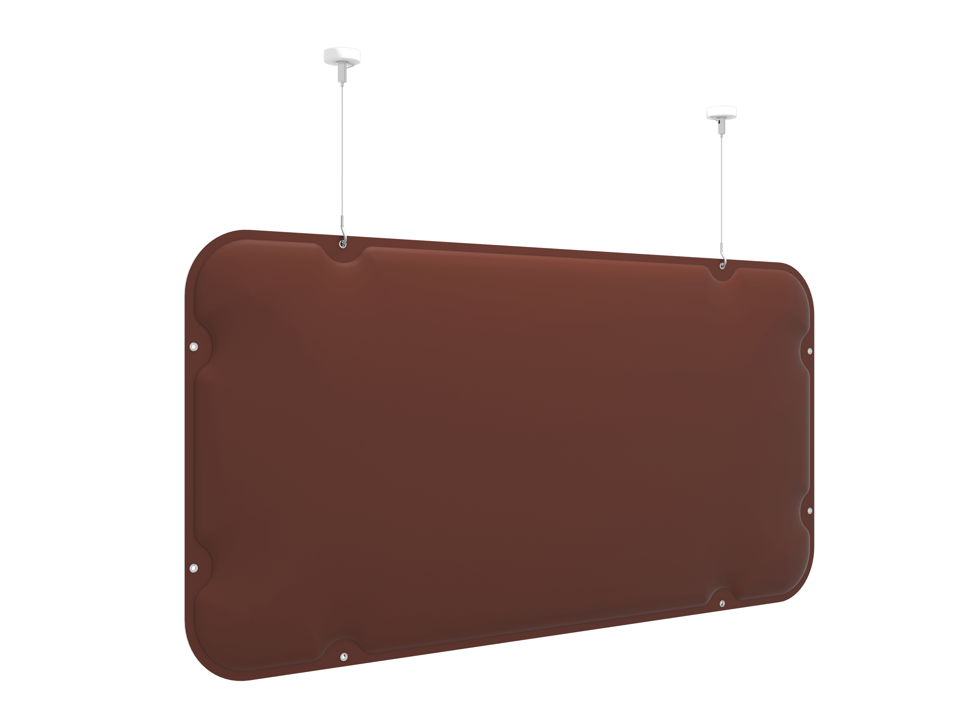 Vicoustic Suspended Baffle VMT 3D Ceiling Acoustic solution in Brown