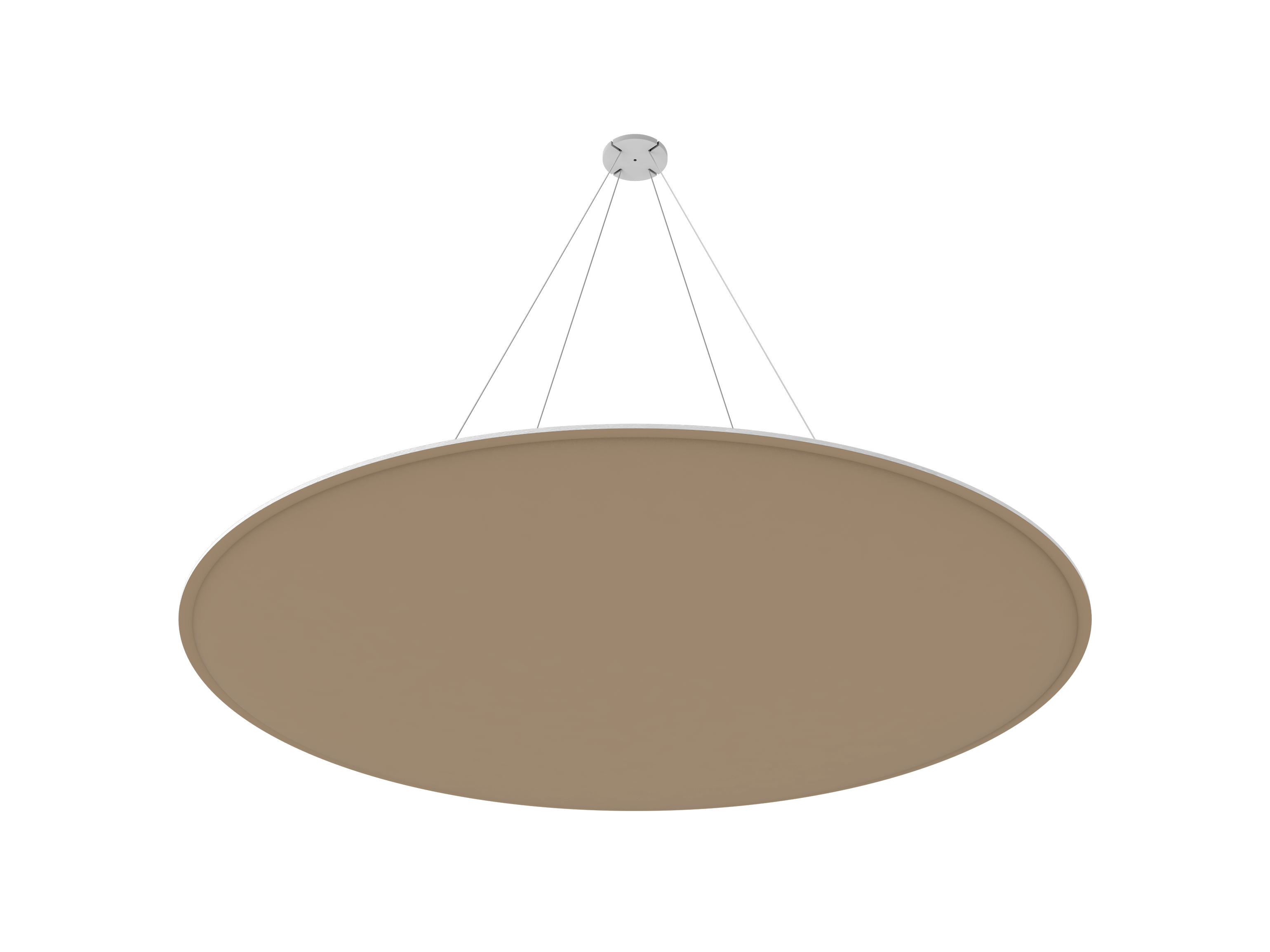 Vicoustic ViCloud VMT 3D Round Colors Sound Absorbing Acoustic Cloud in Beige