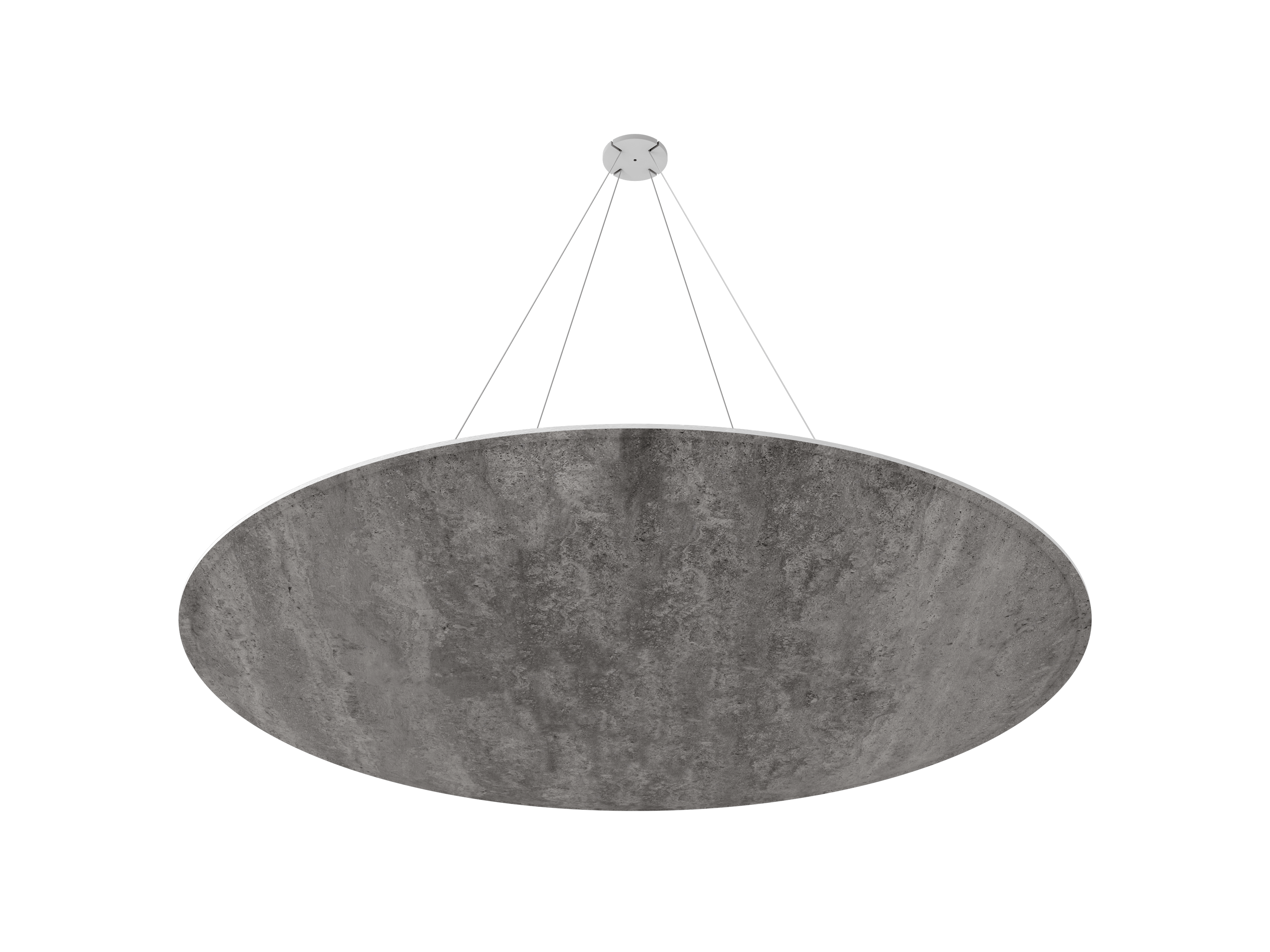 Vicoustic ViCloud VMT 3D Round Patterns Sound Absorbing Acoustic Cloud in Concrete 3
