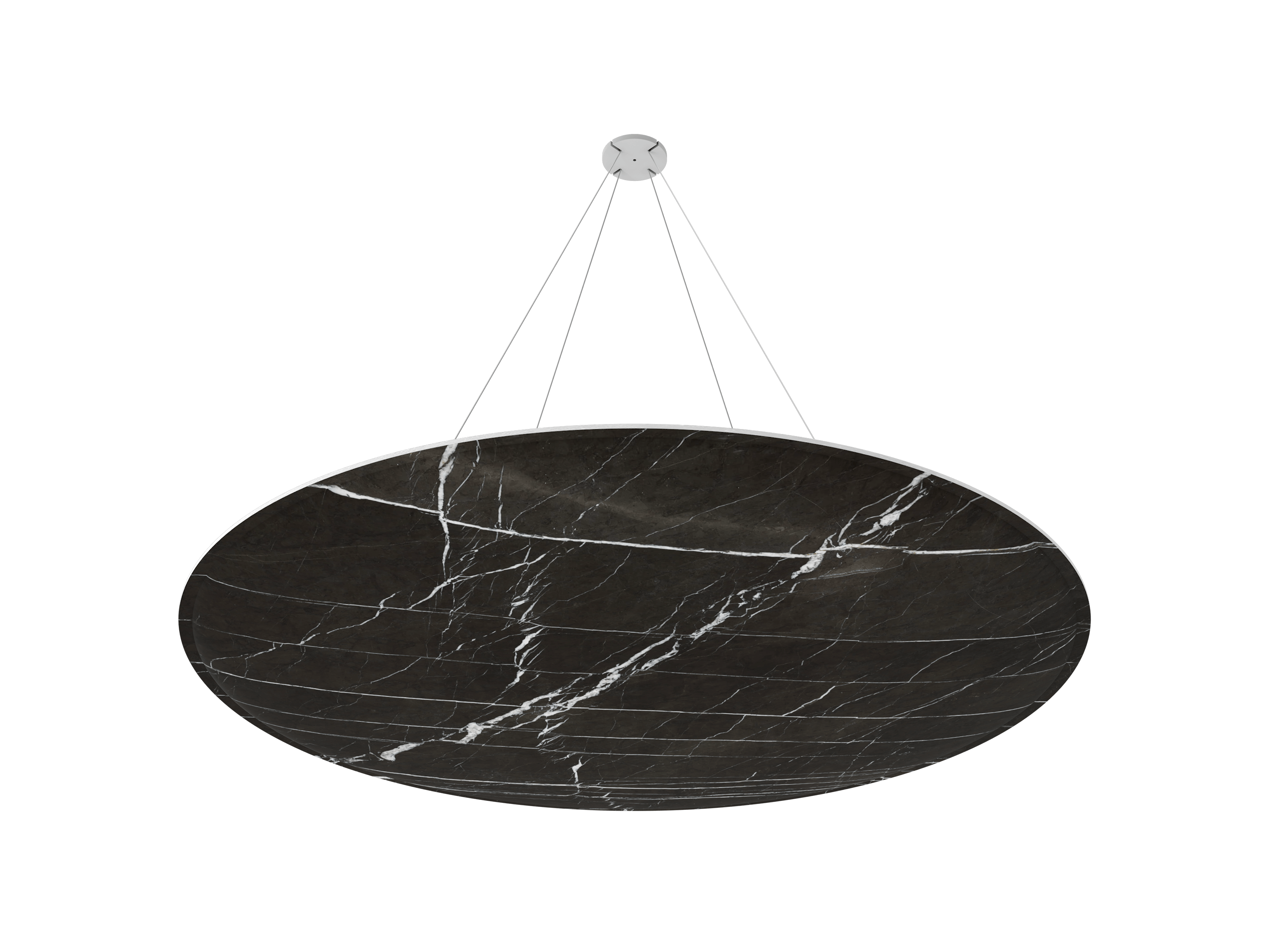 Vicoustic ViCloud VMT 3D Round Patterns Sound Absorbing Acoustic Cloud in Grey Stone