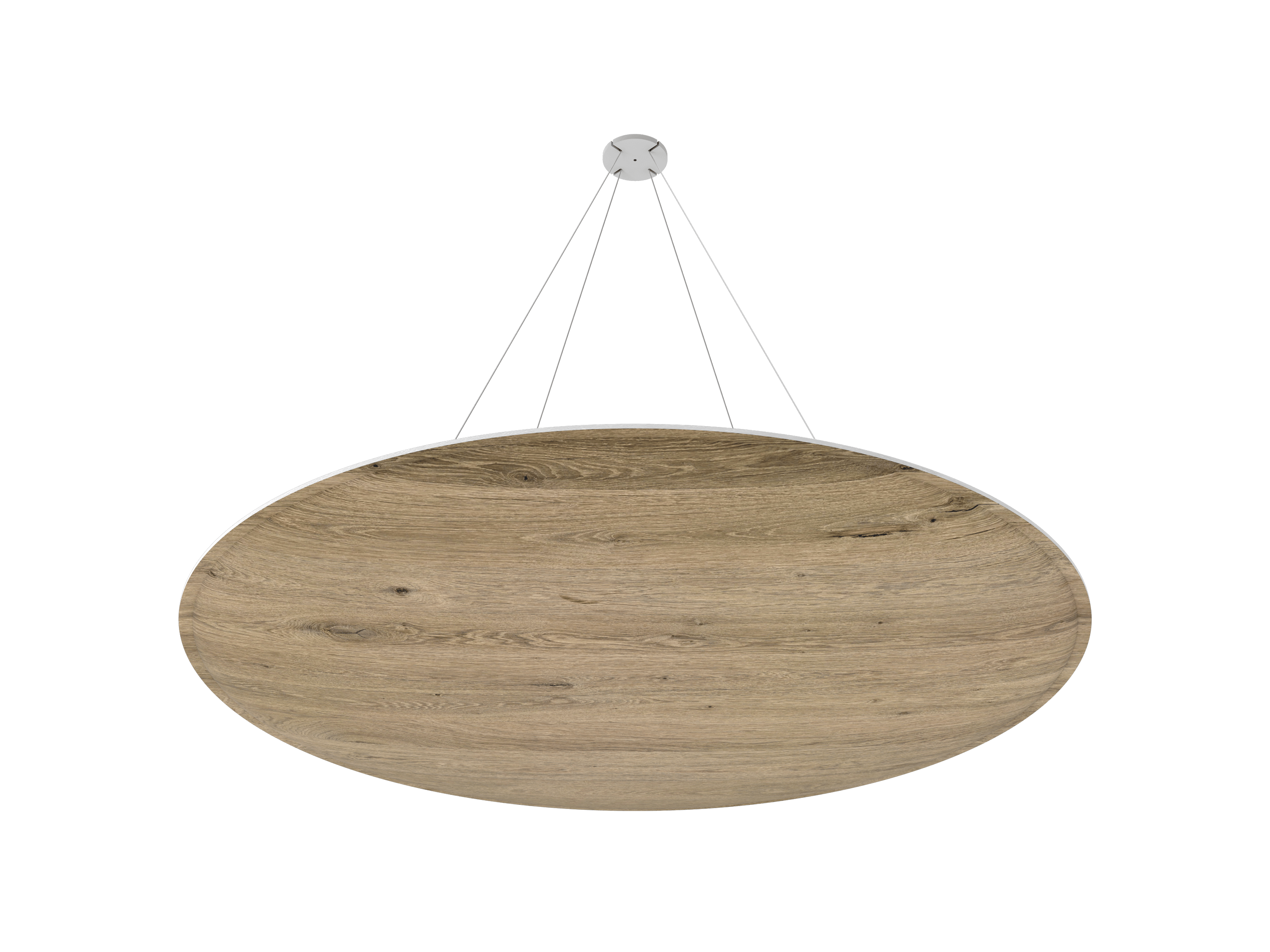 Vicoustic ViCloud VMT 3D Round Patterns Sound Absorbing Acoustic Cloud in Almond Oak