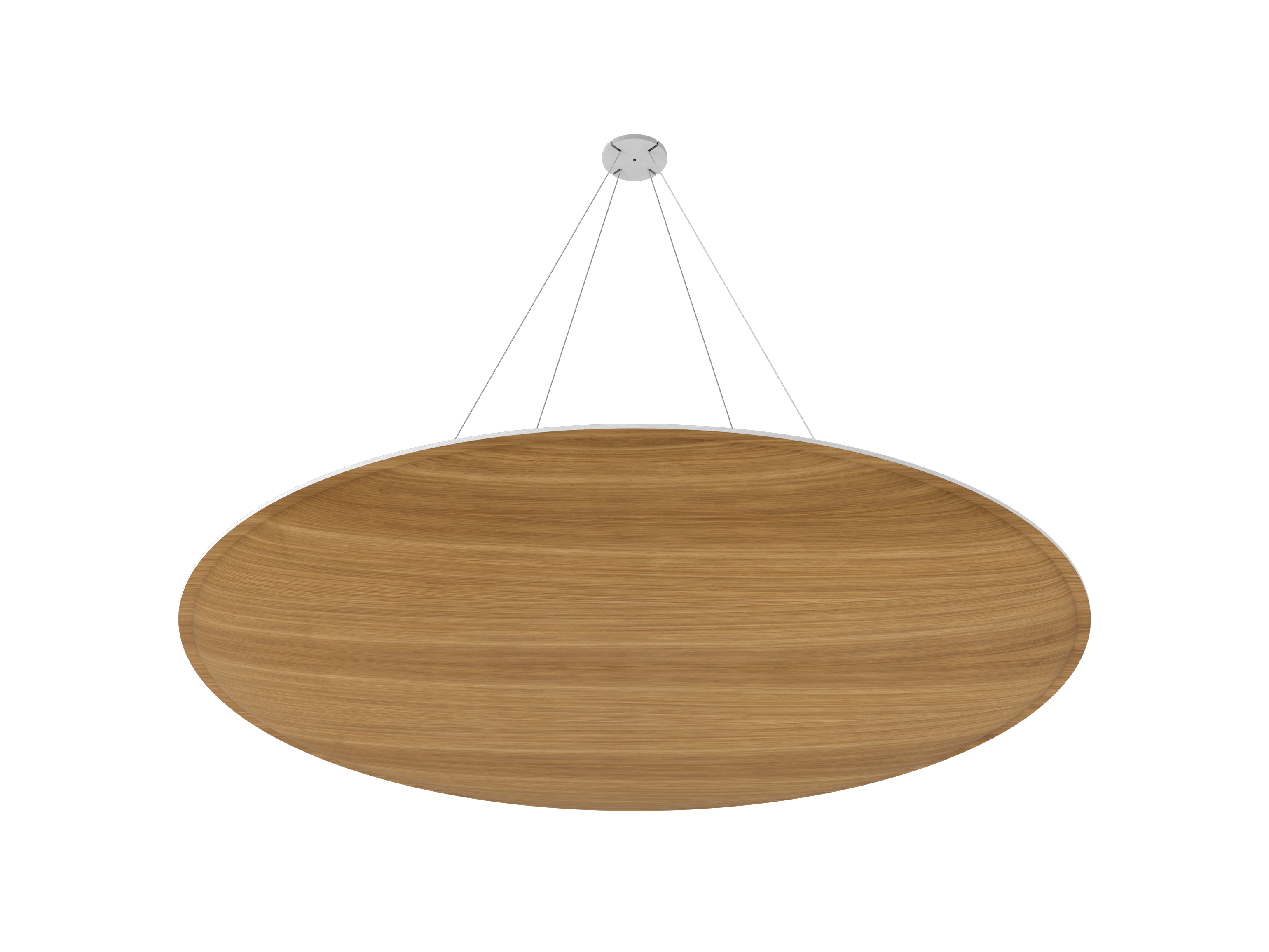 Vicoustic ViCloud VMT 3D Round Patterns Sound Absorbing Acoustic Cloud in Oak