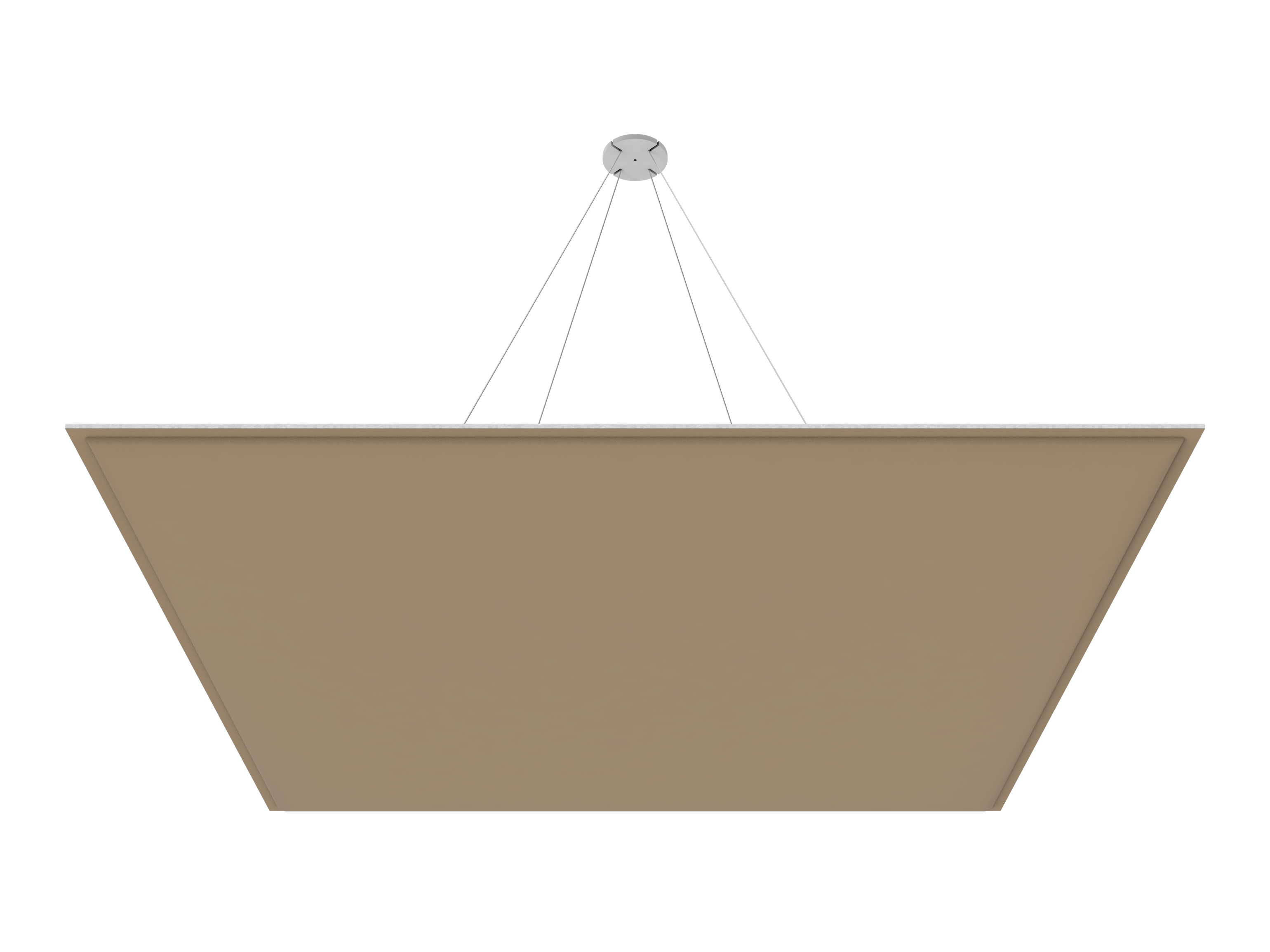 Vicoustic ViCloud VMT 3D Square Colors Sound Absorbing Acoustic Cloud in Beige