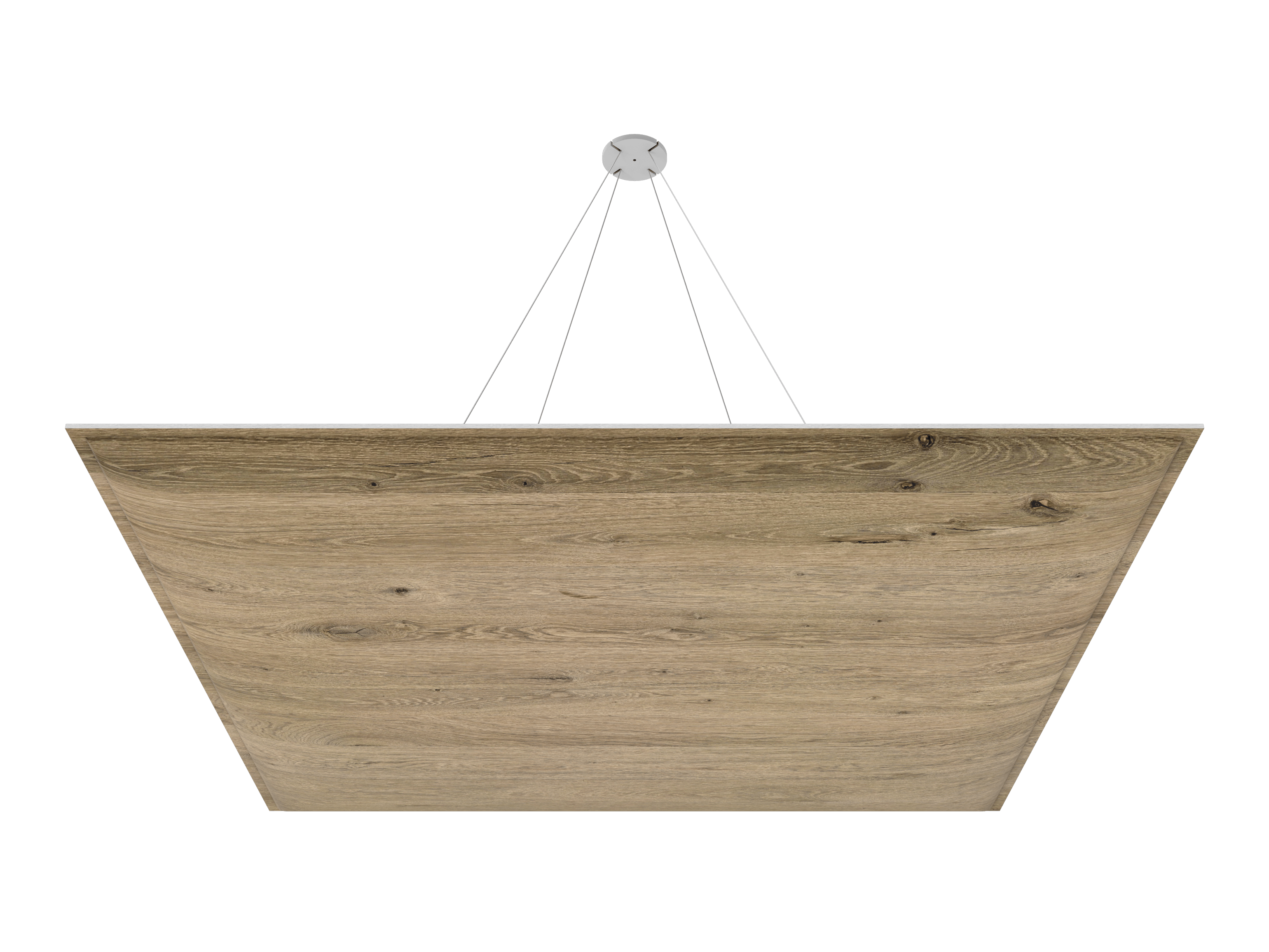 Vicoustic ViCloud VMT 3D Square Patterns Sound Absorbing Acoustic Cloud in Almond Oak