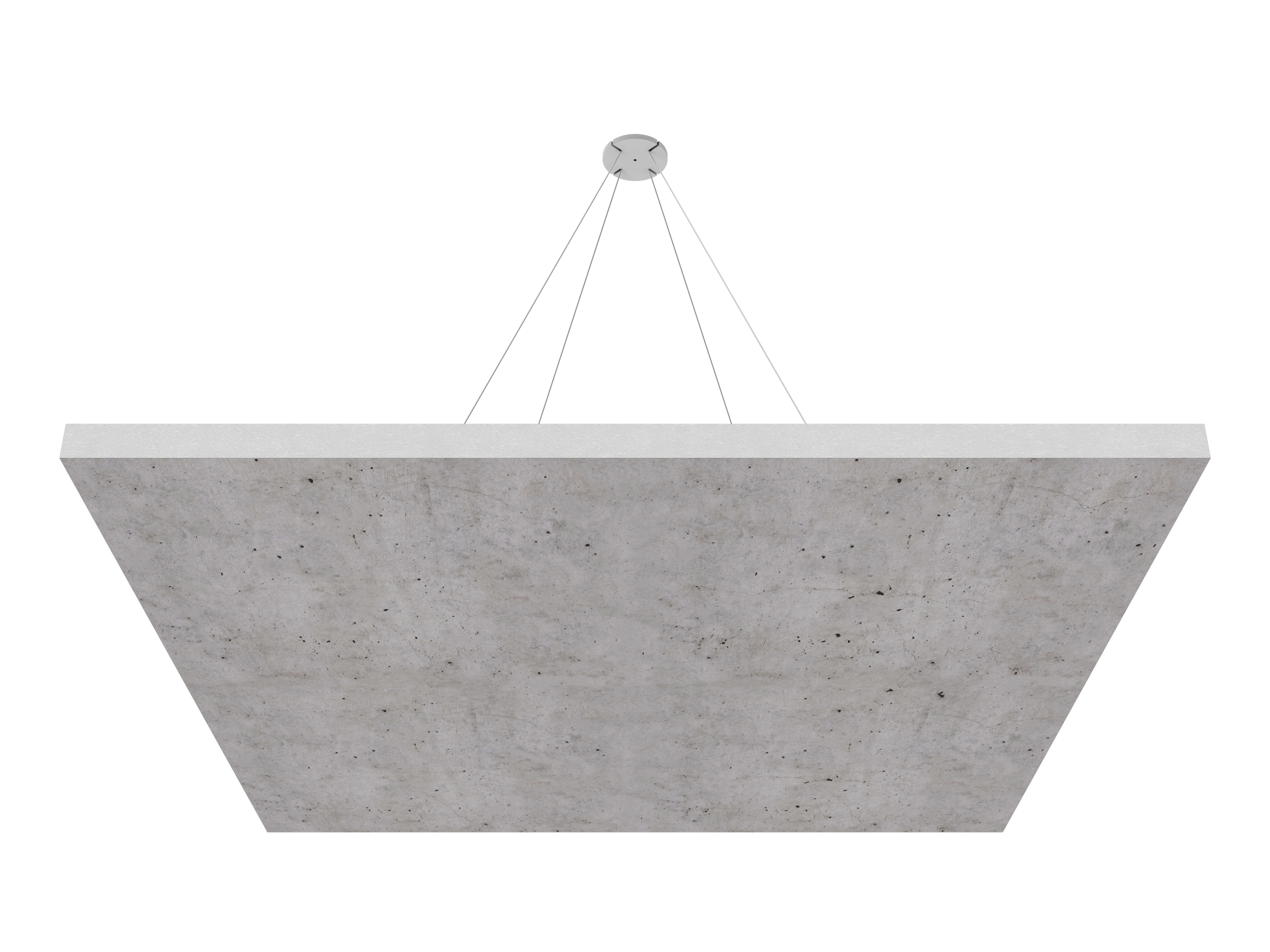 Vicoustic ViCloud VMT Flat Square Patterns Sound Absorbing Acoustic Cloud in Concrete 1