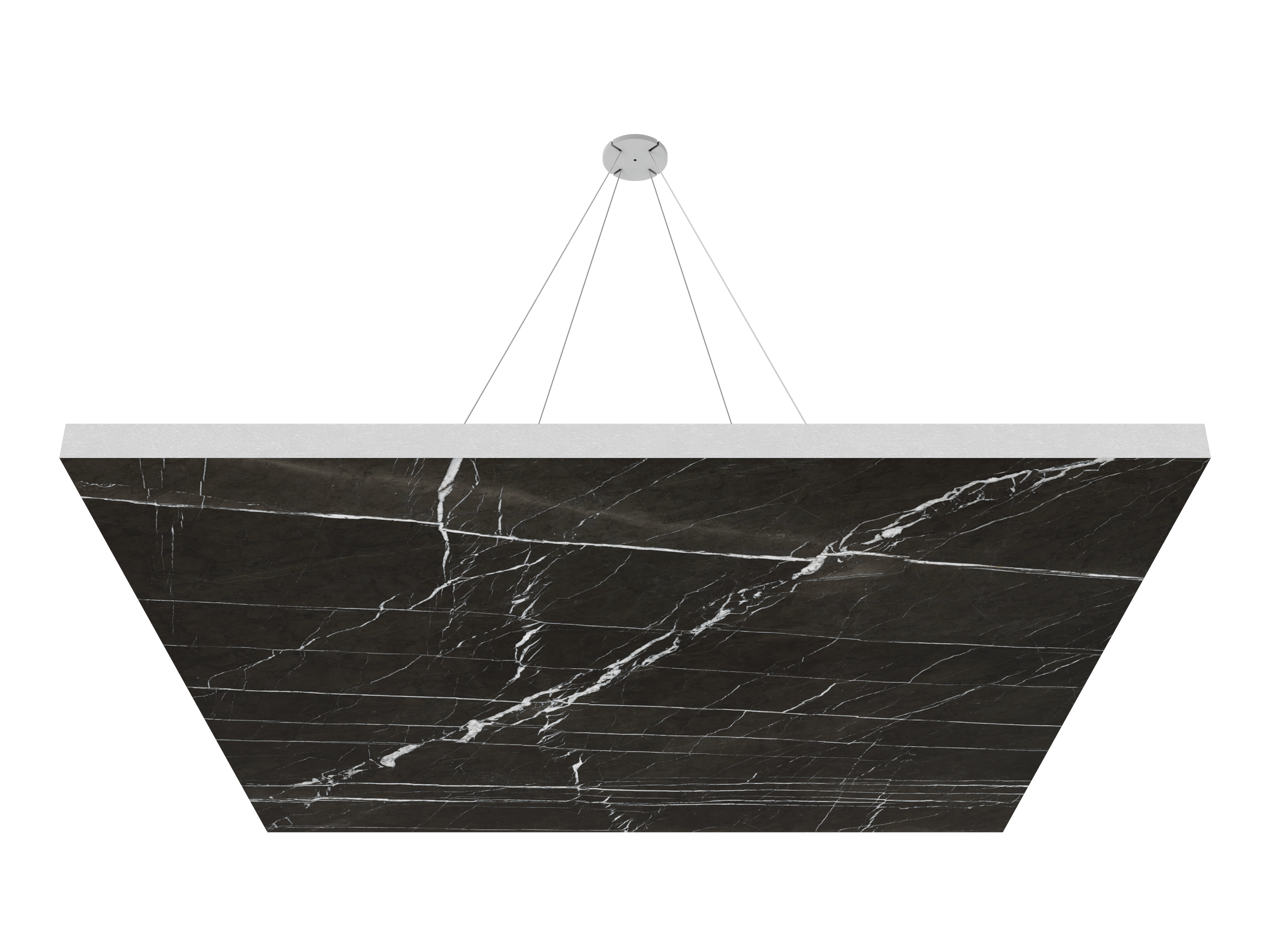 Vicoustic ViCloud VMT Flat Square Patterns Sound Absorbing Acoustic Cloud in Grey Stone