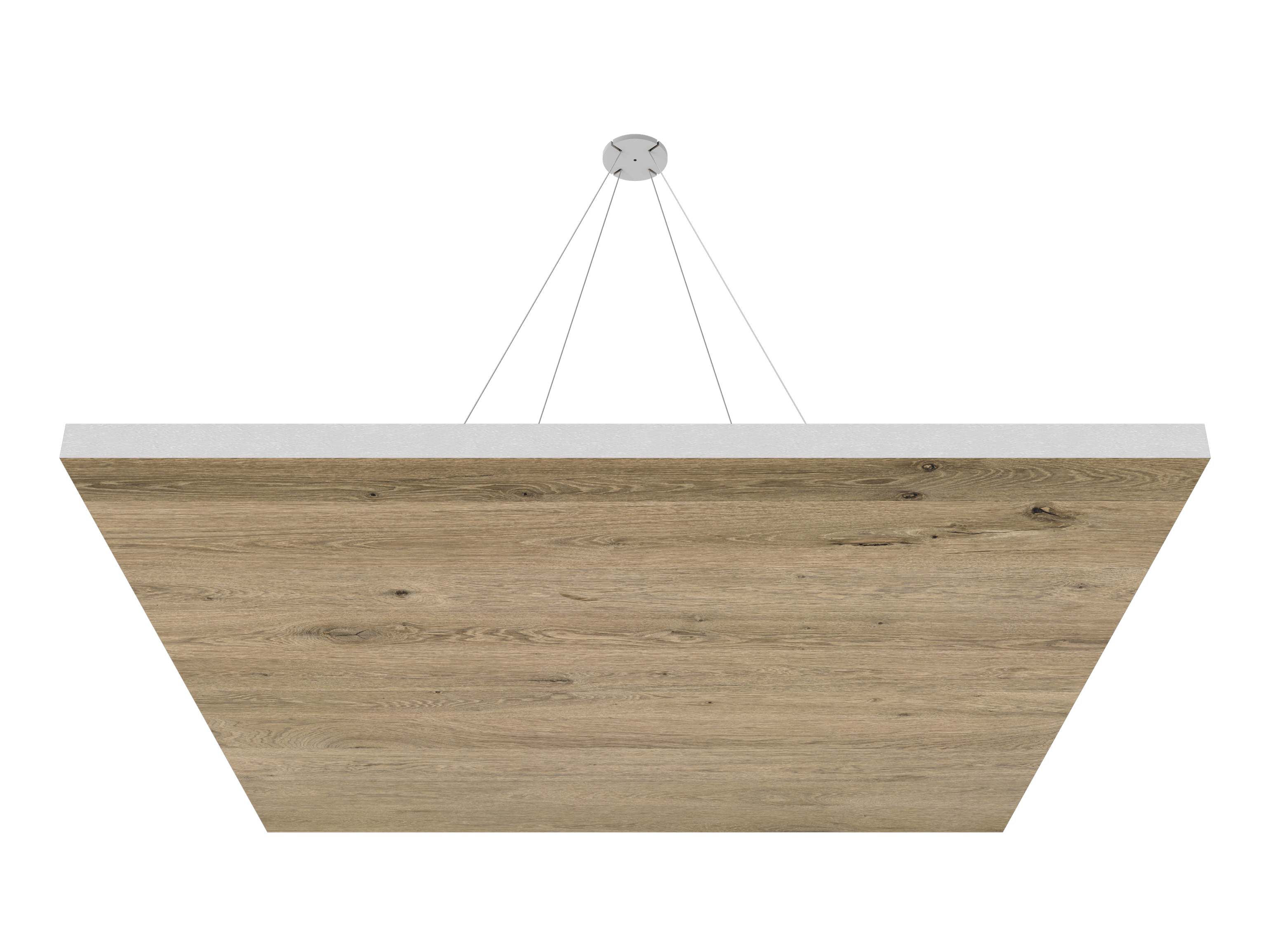 Vicoustic ViCloud VMT Flat Square Patterns Sound Absorbing Acoustic Cloud in Almond Oak