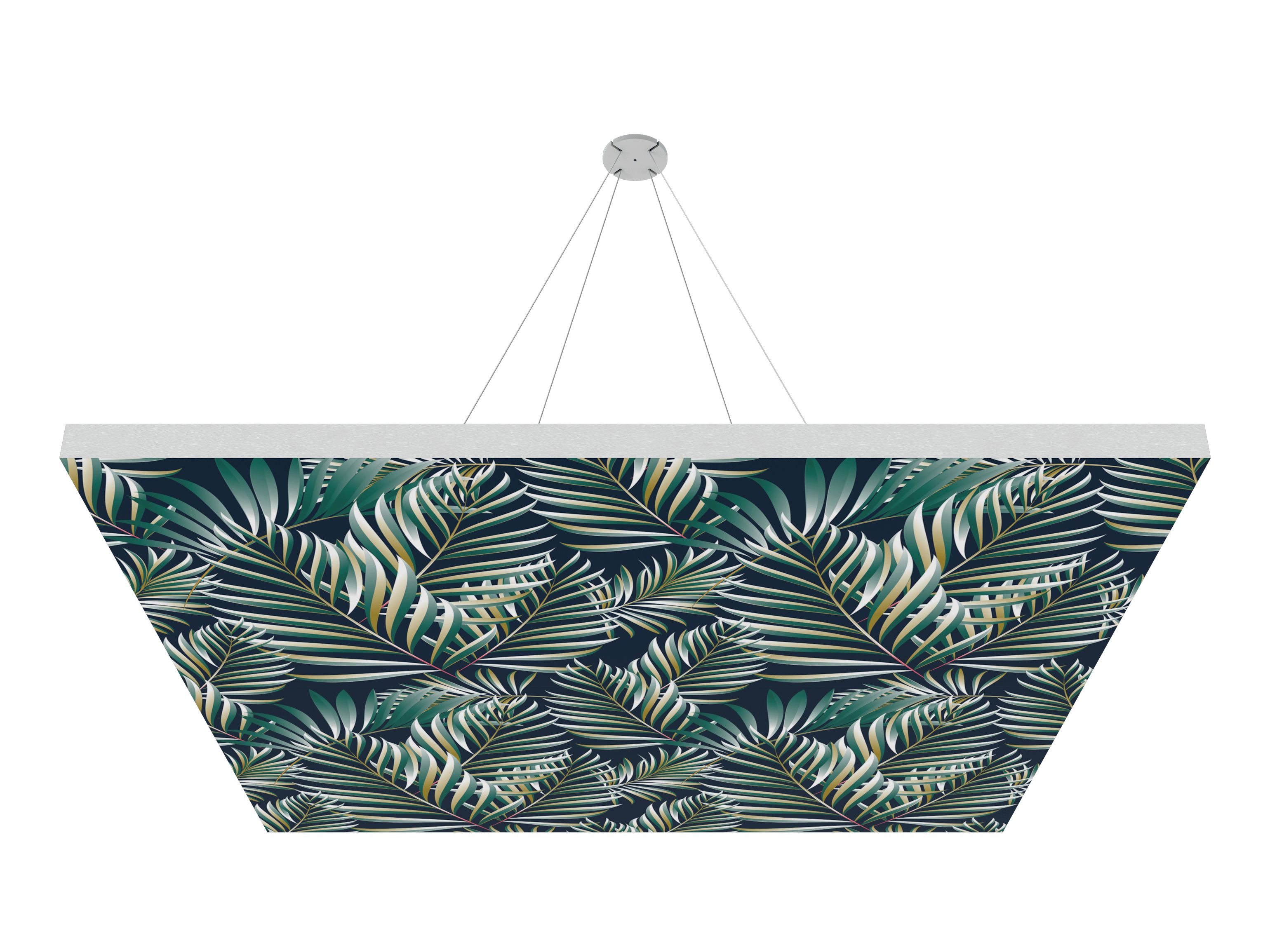 Vicoustic ViCloud VMT Flat Square Patterns Sound Absorbing Acoustic Cloud in Tropical