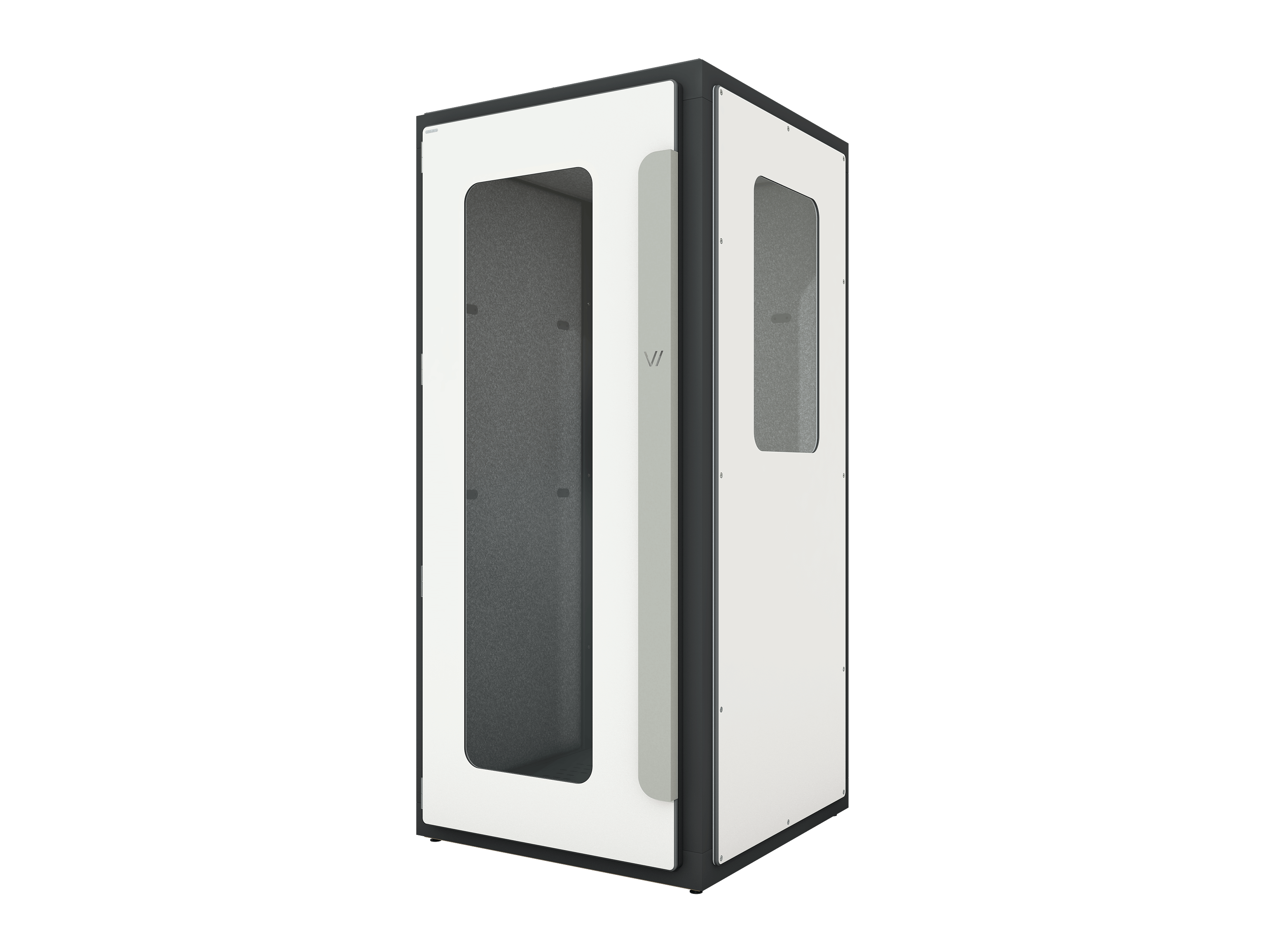 Vicoustic VicBooth Ultra Configuration C 1x1m Soundproofing Booth in White Matte