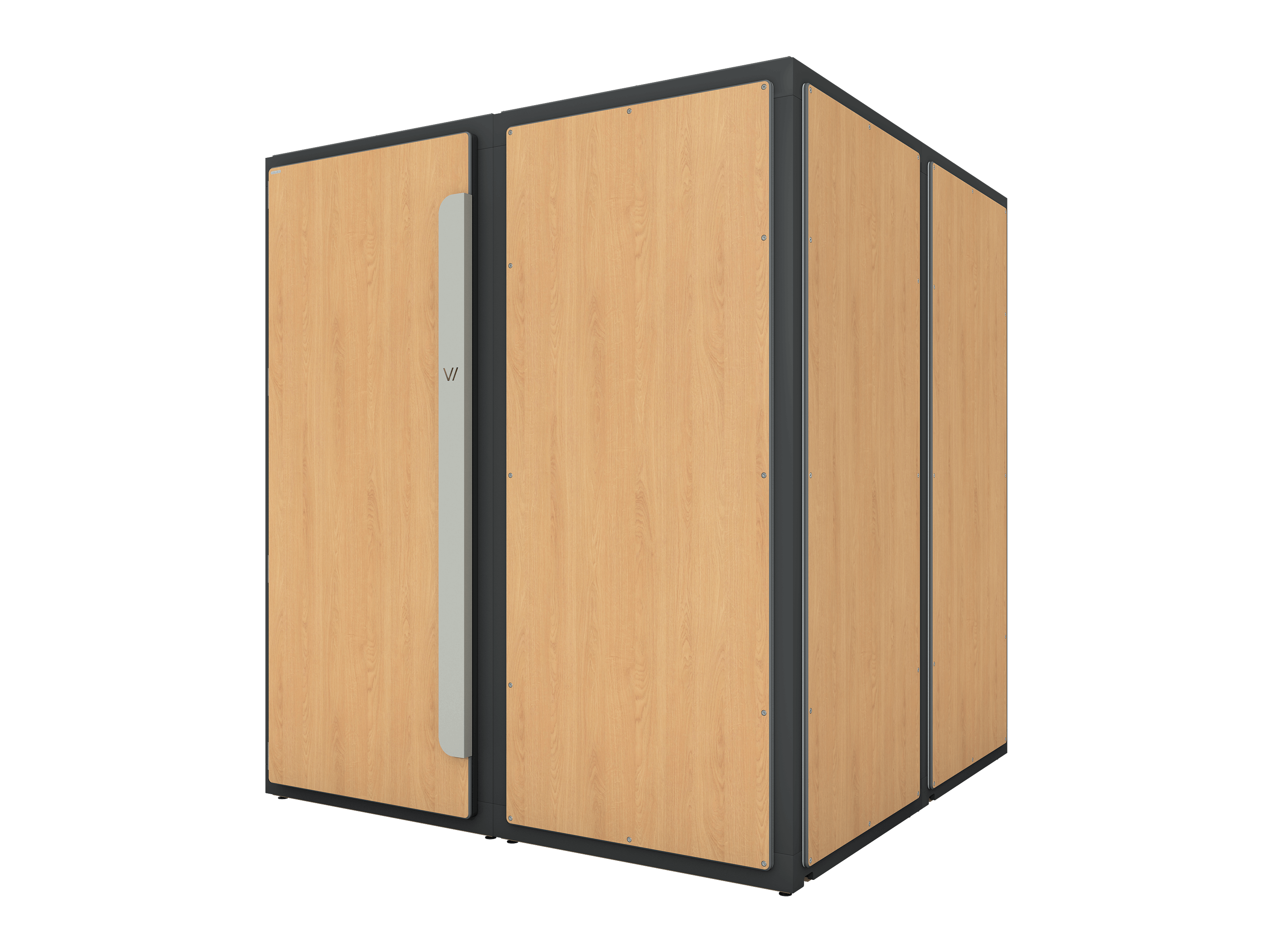 Vicoustic VicBooth Gaming Standard 2x2m Soundproofing Booth in Natural Oak