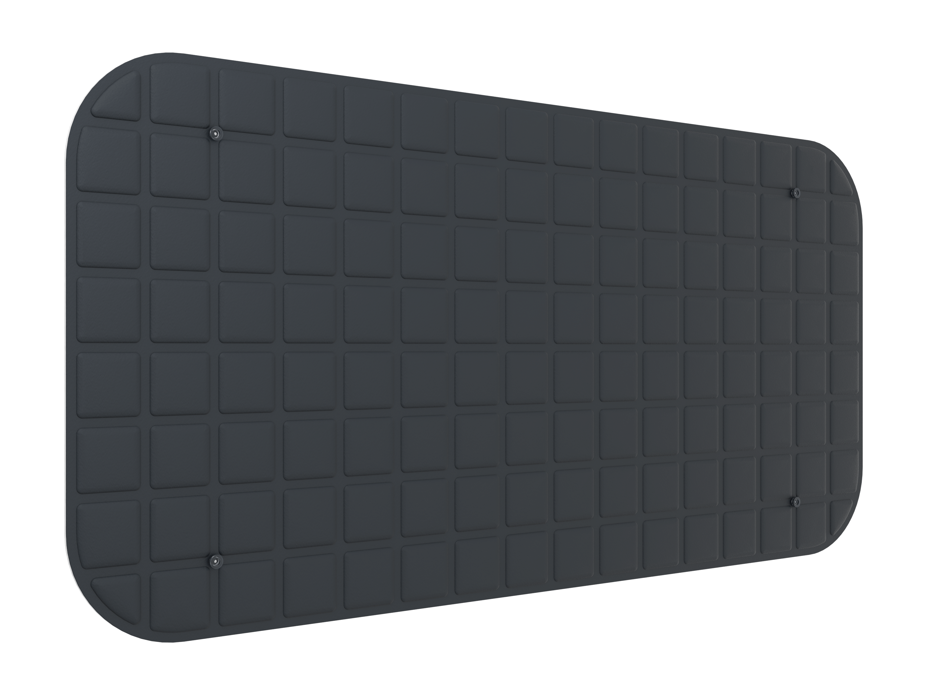 Vicoustic VicOffice Wall Sound Absorbing Acoustic Panel for Glass Doors in Black