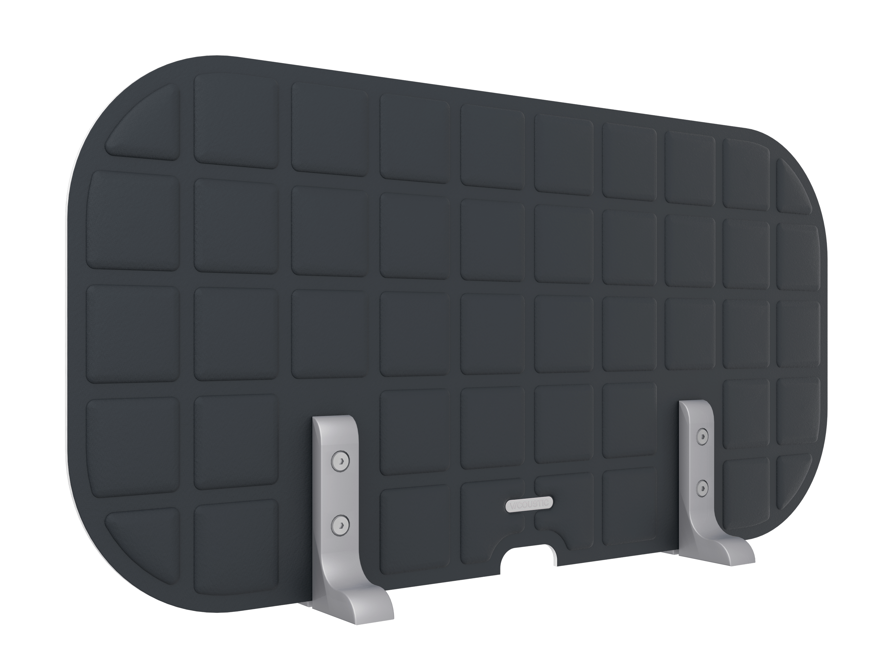 Vicoustic VicOffice Desk Lat Sound Absorbing Acoustic Divider in Black