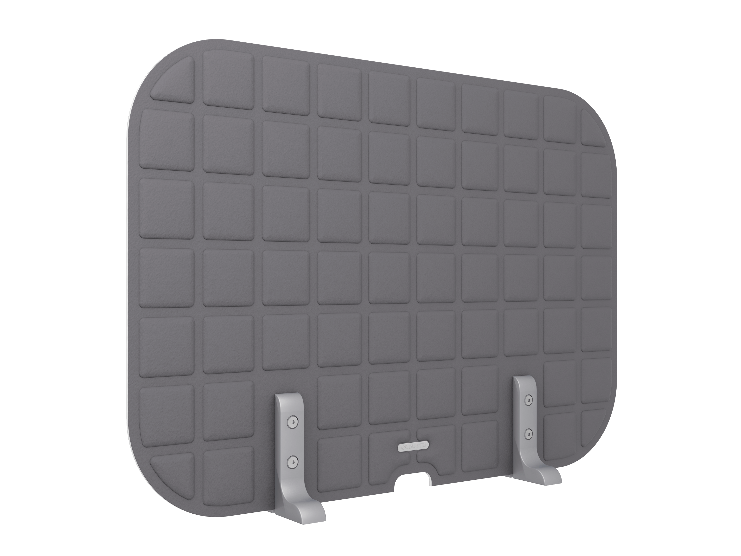 Vicoustic VicOffice Desk Lat Sound Absorbing Acoustic Divider in Grey