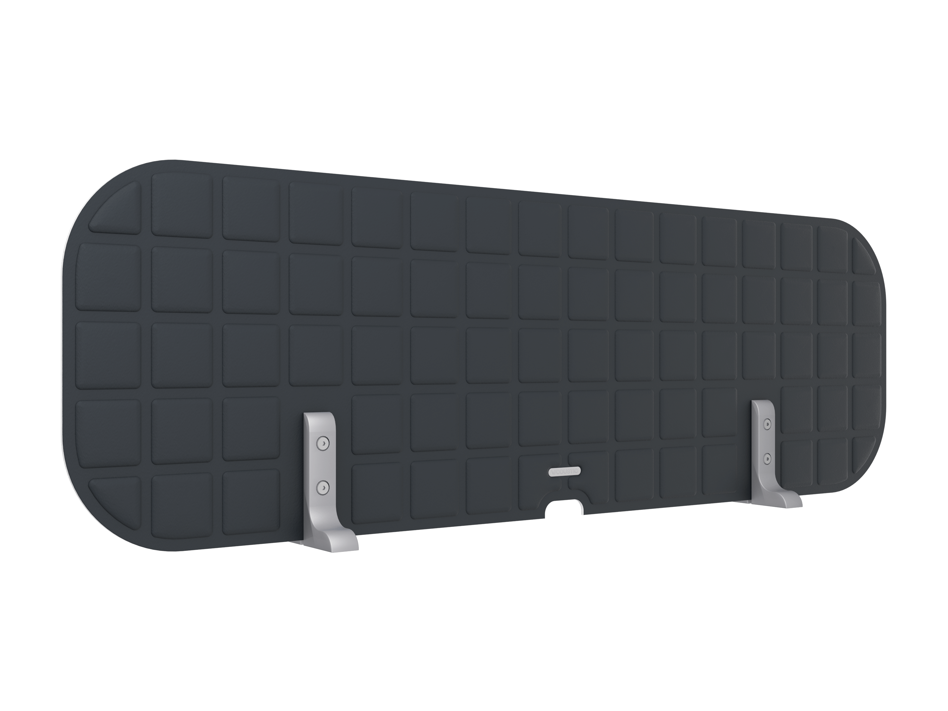 Vicoustic VicOffice Desk Top Sound Absorbing Acoustic Divider in Black