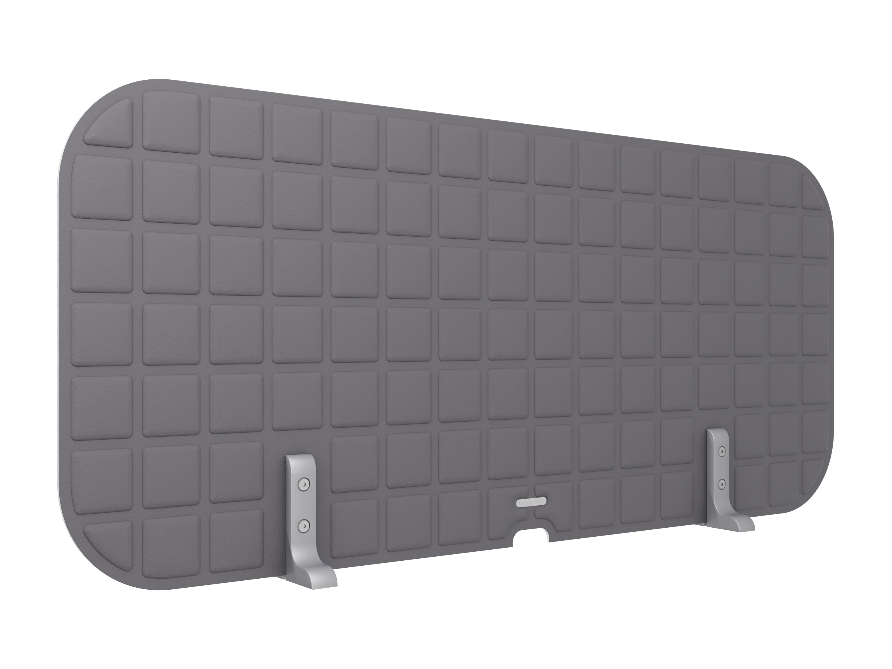 Vicoustic VicOffice Desk Top Sound Absorbing Acoustic Divider in Grey