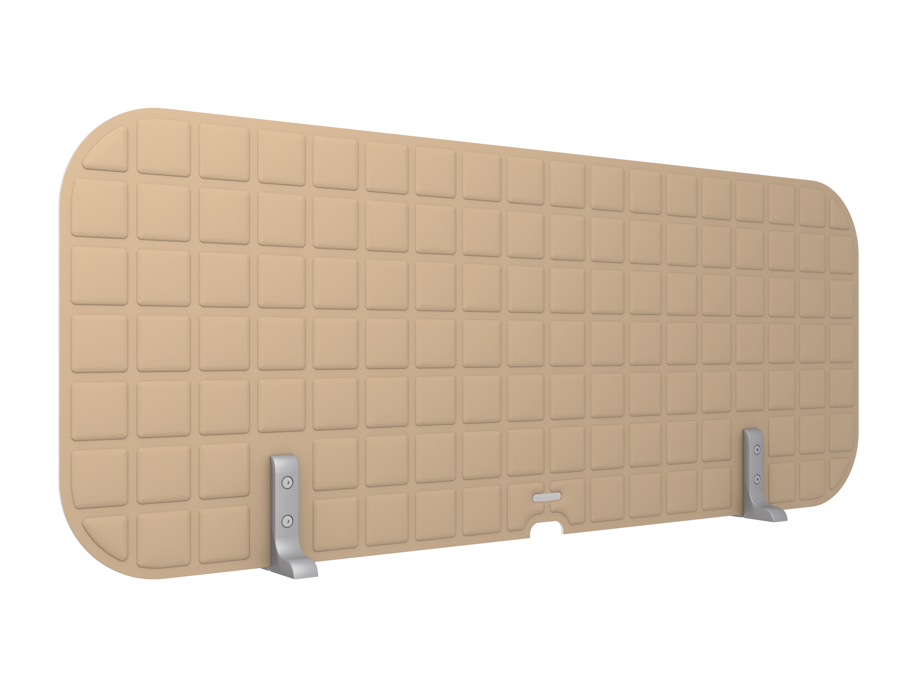 Vicoustic VicOffice Desk Top Sound Absorbing Acoustic Divider in Beige