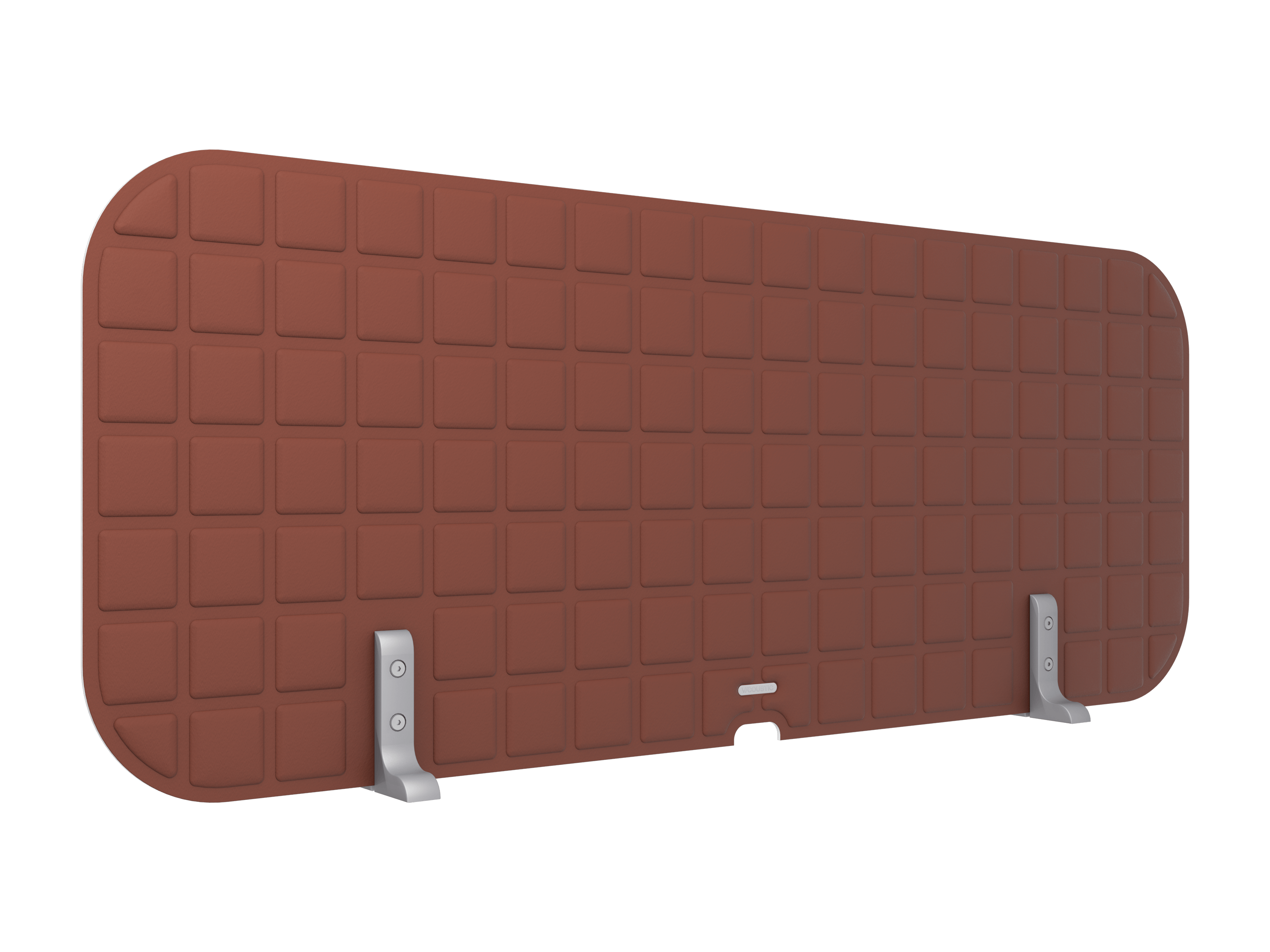 Vicoustic VicOffice Desk Top Sound Absorbing Acoustic Divider in Brown