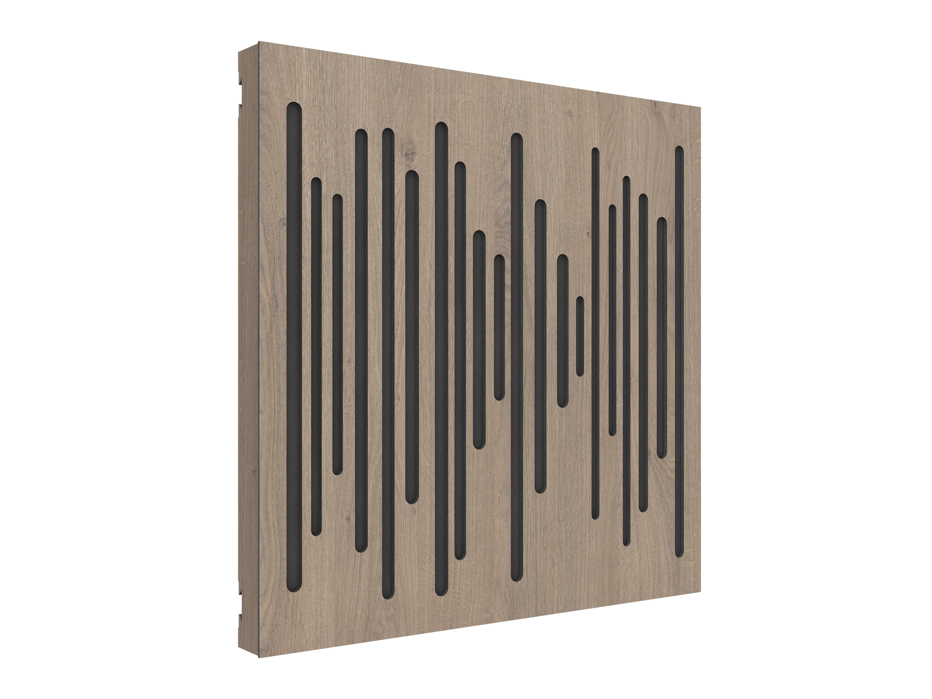 Vicoustic VicPattern Ultra Wavewood MKII Sound Absorbing Acoustic Panel in Brown Oak