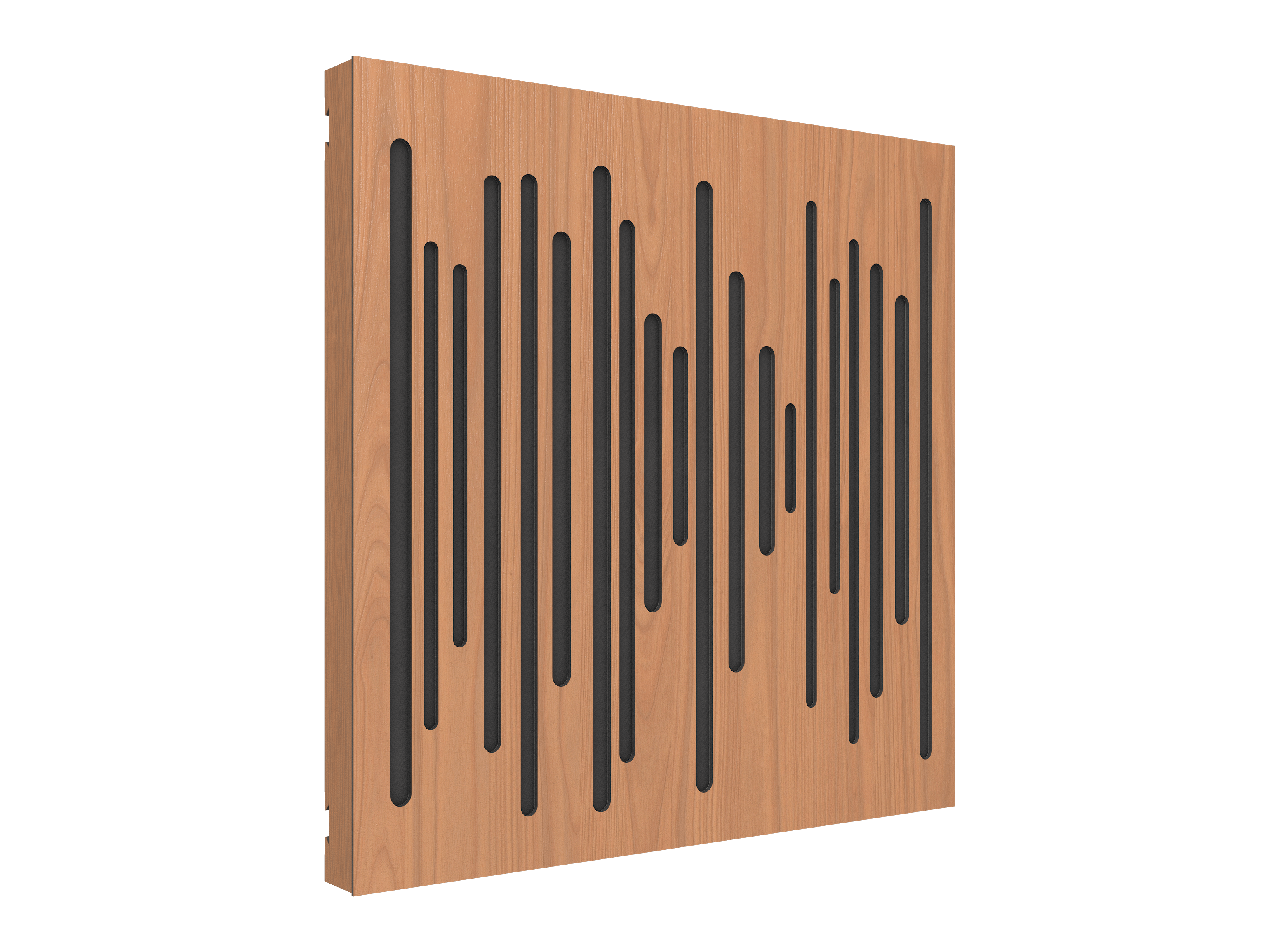 Vicoustic VicPattern Ultra Wavewood MKII Sound Absorbing Acoustic Panel in Locarno Cherry