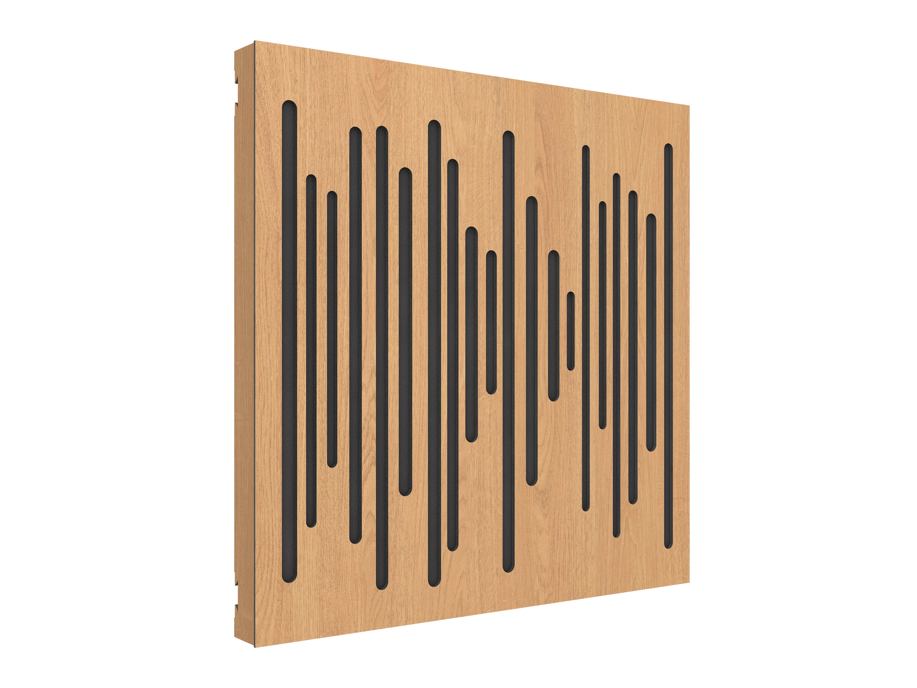 Vicoustic VicPattern Ultra Wavewood Sound Absorbing Acoustic Panel in Natural Oak