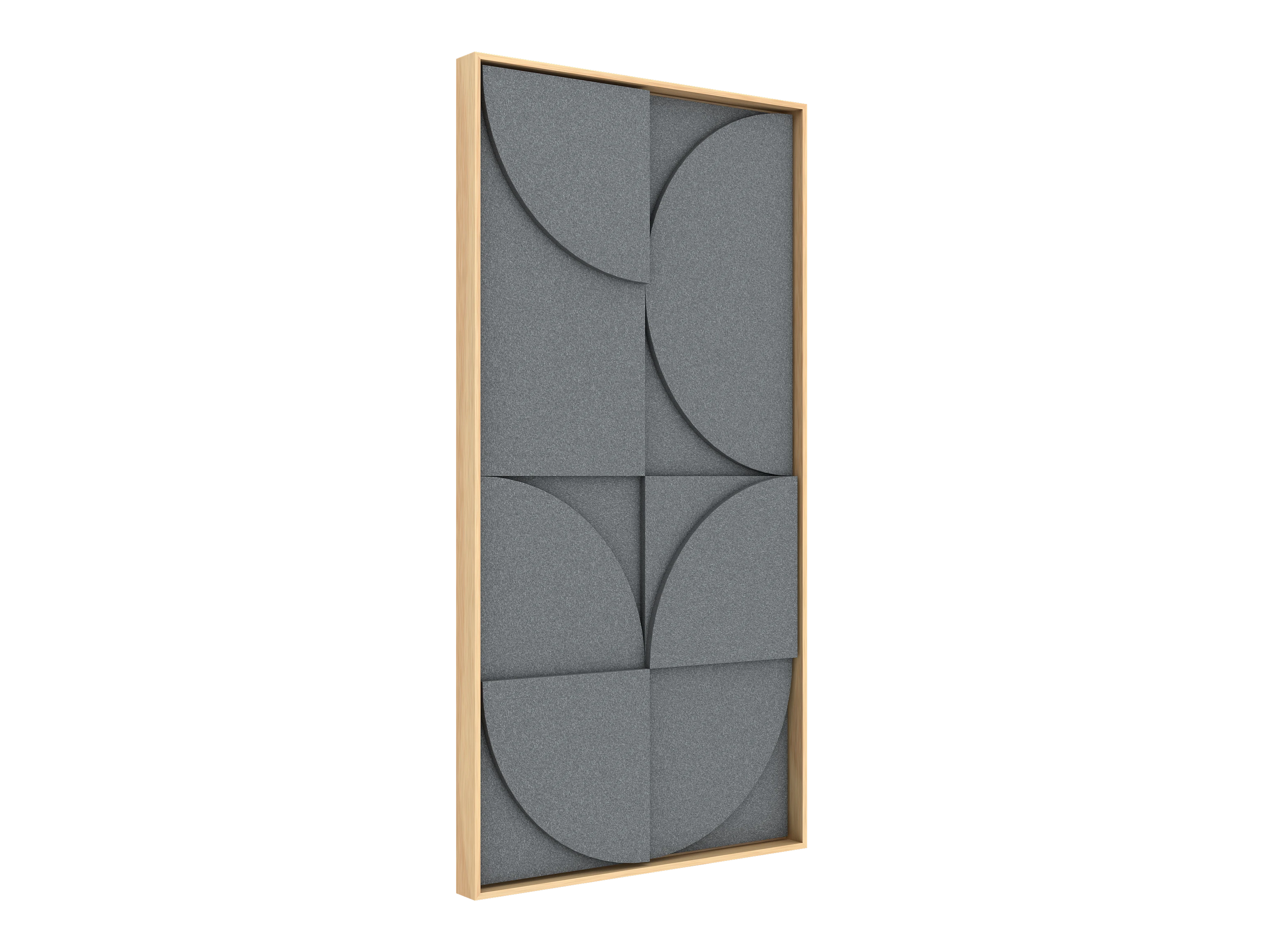 Vicoustic VicShape 3D Sound Absorbing Acoustic Framed Relief Panel in Tornado