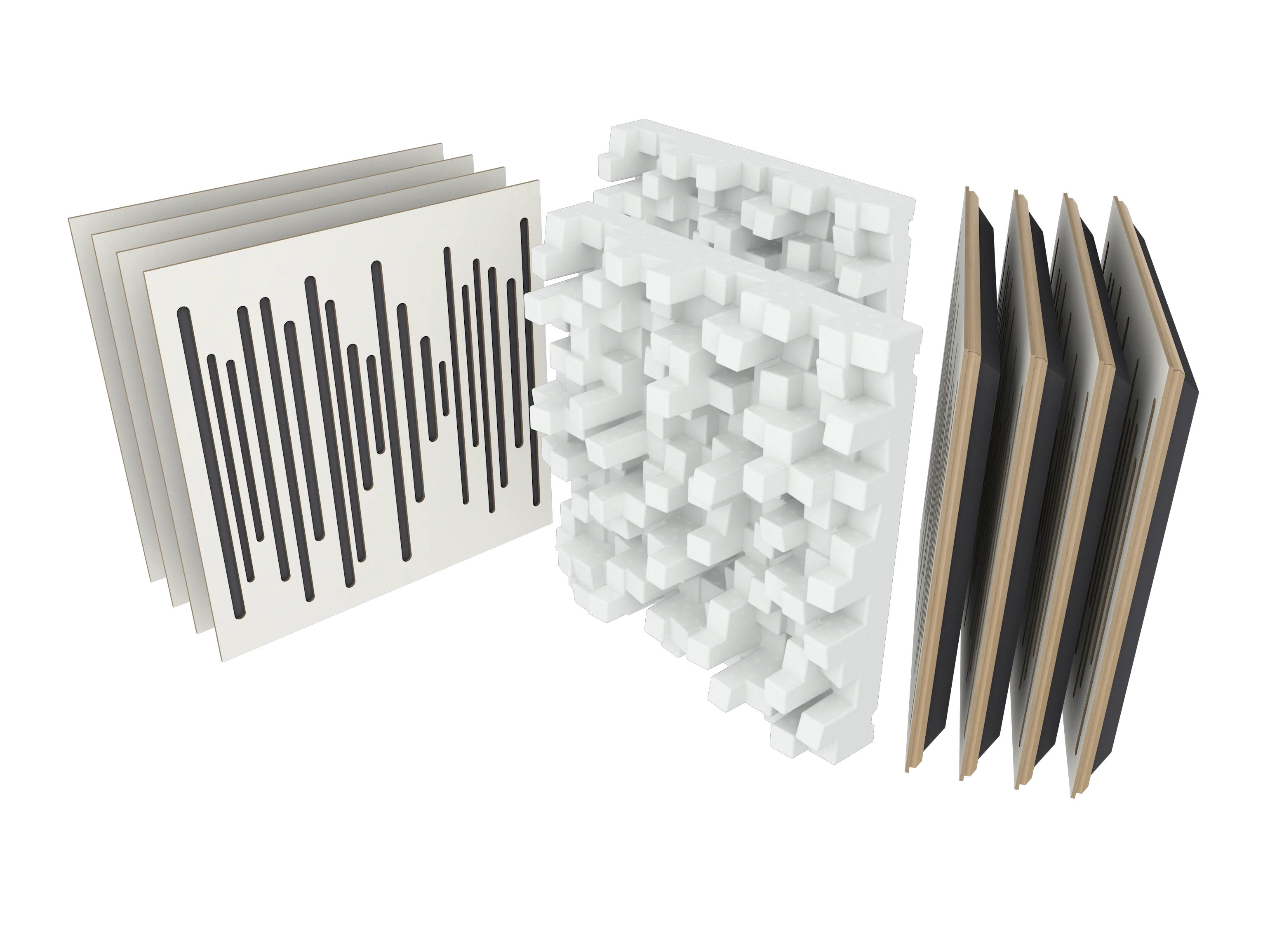 VicStudio Box MKII Sound Absorption and Diffusion Acoustic Kit