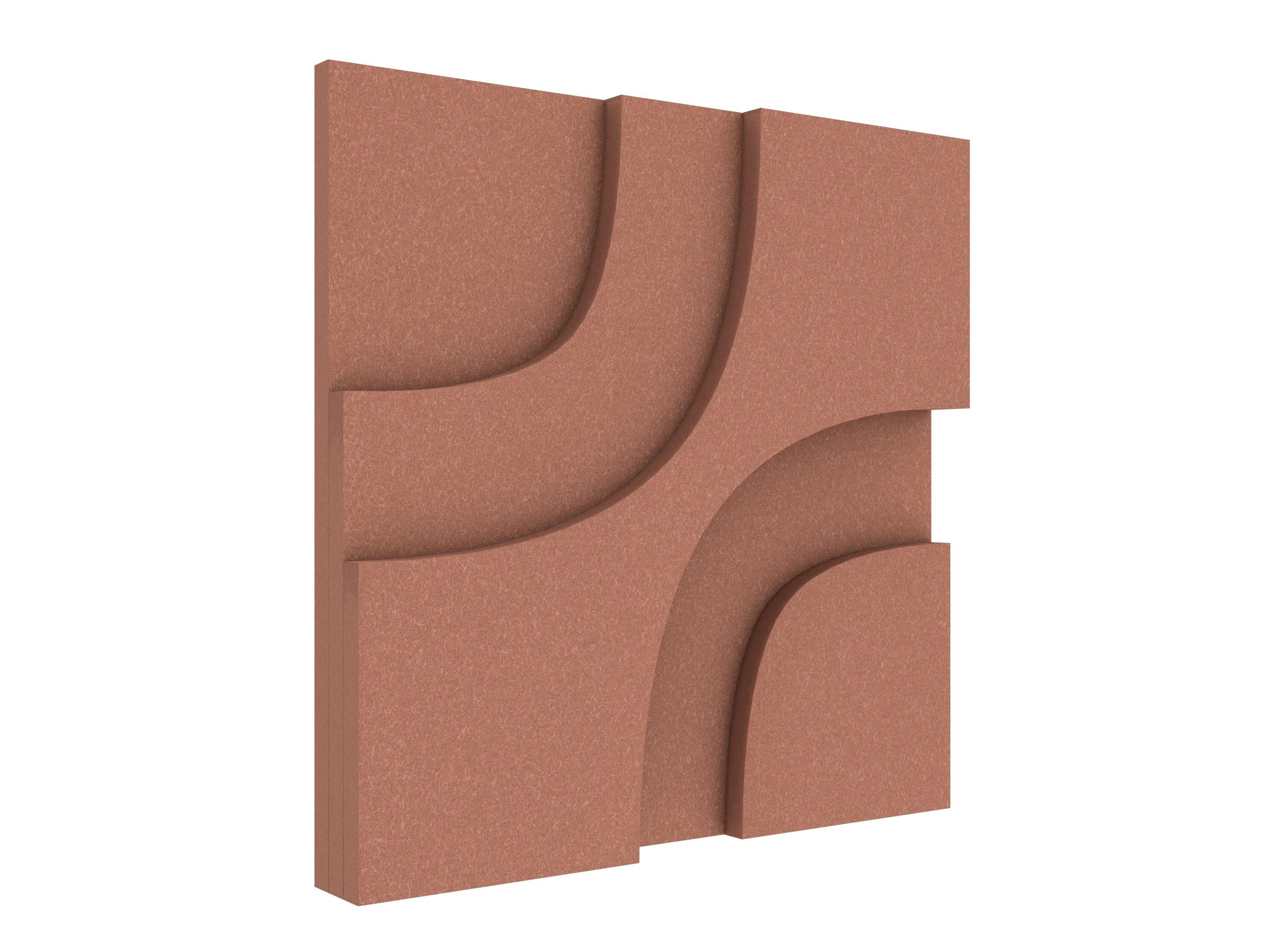 Vicoustic VicTiles 3D MidMod Sound Absorbing Acoustic Panel in Glacier