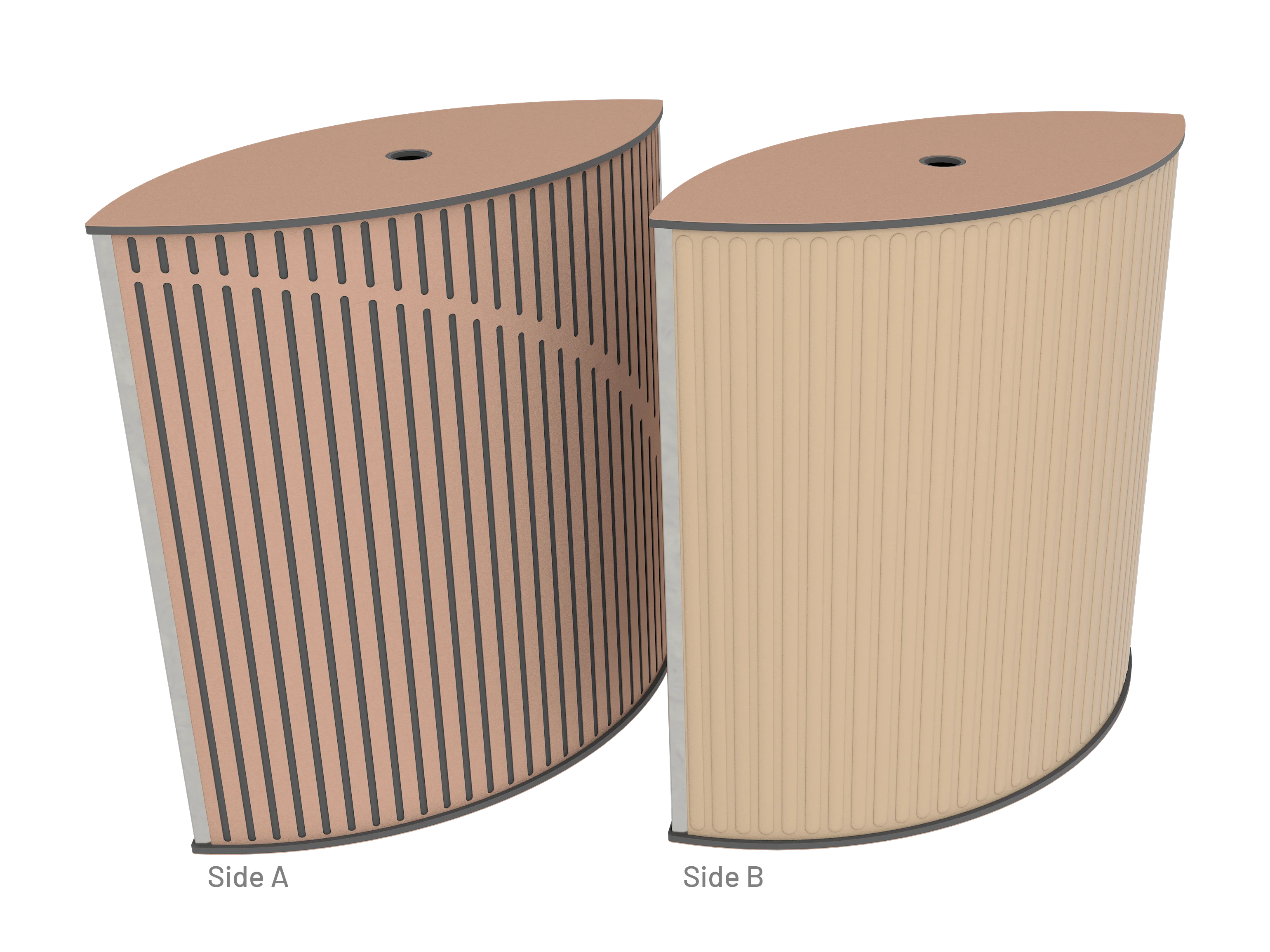 Vicoustic VicTotem Ultra VMT Extra Module Free Standing Hybrid Acoustic Panel in Beige