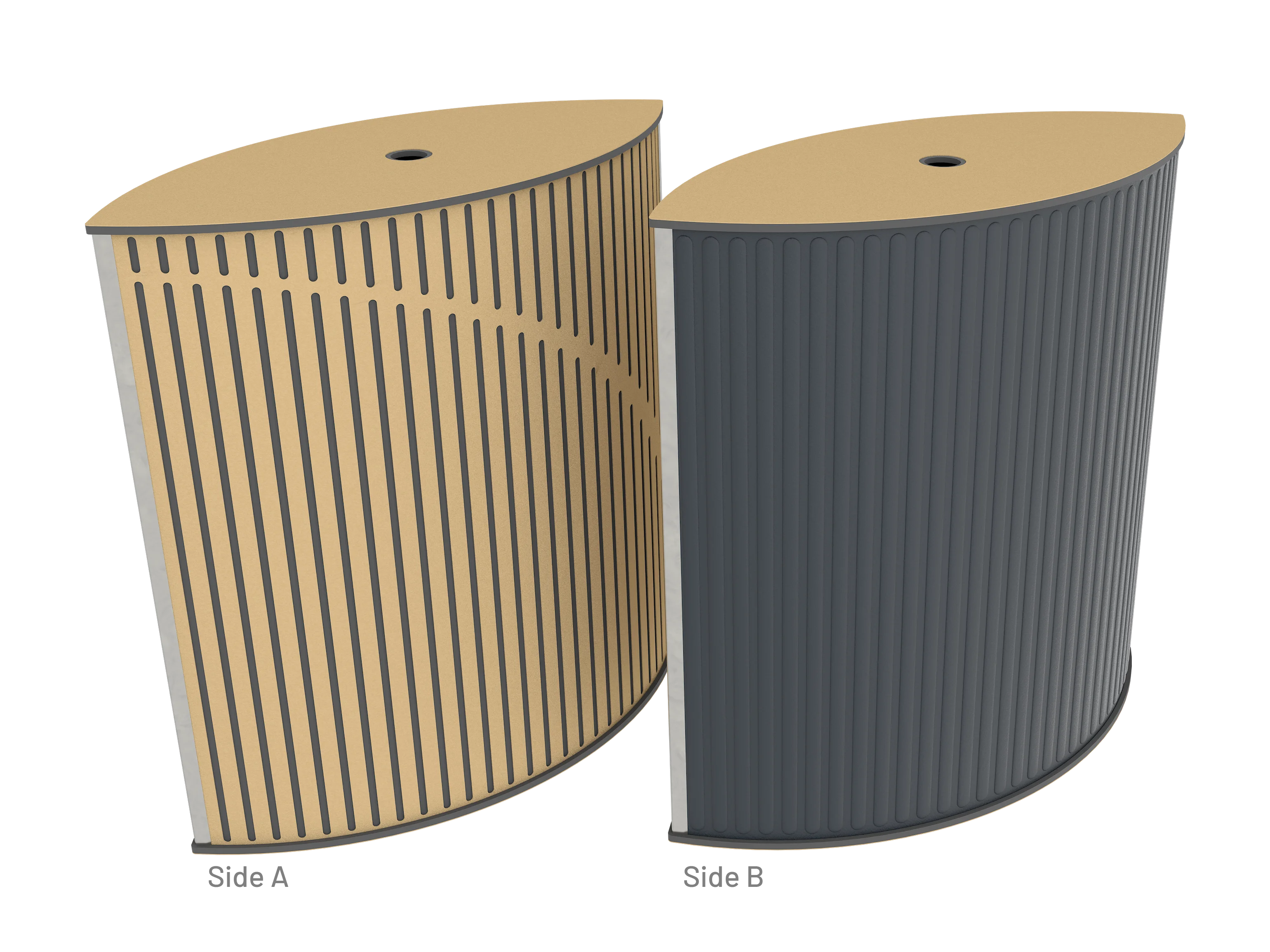 Vicoustic VicTotem Ultra VMT Extra Module Free Standing Hybrid Acoustic Panel in Black