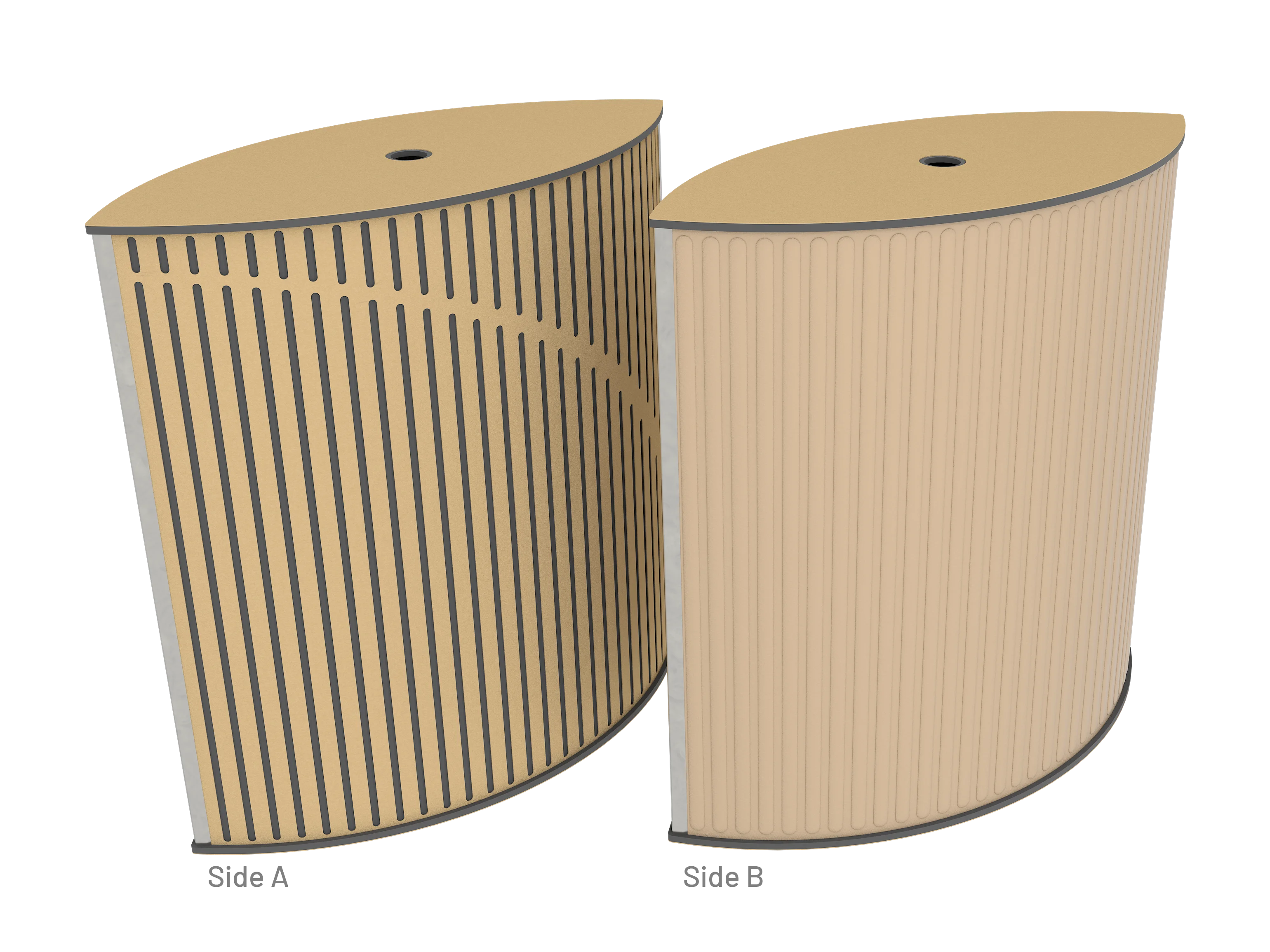 Vicoustic VicTotem Ultra VMT Extra Module Free Standing Hybrid Acoustic Panel in Beige