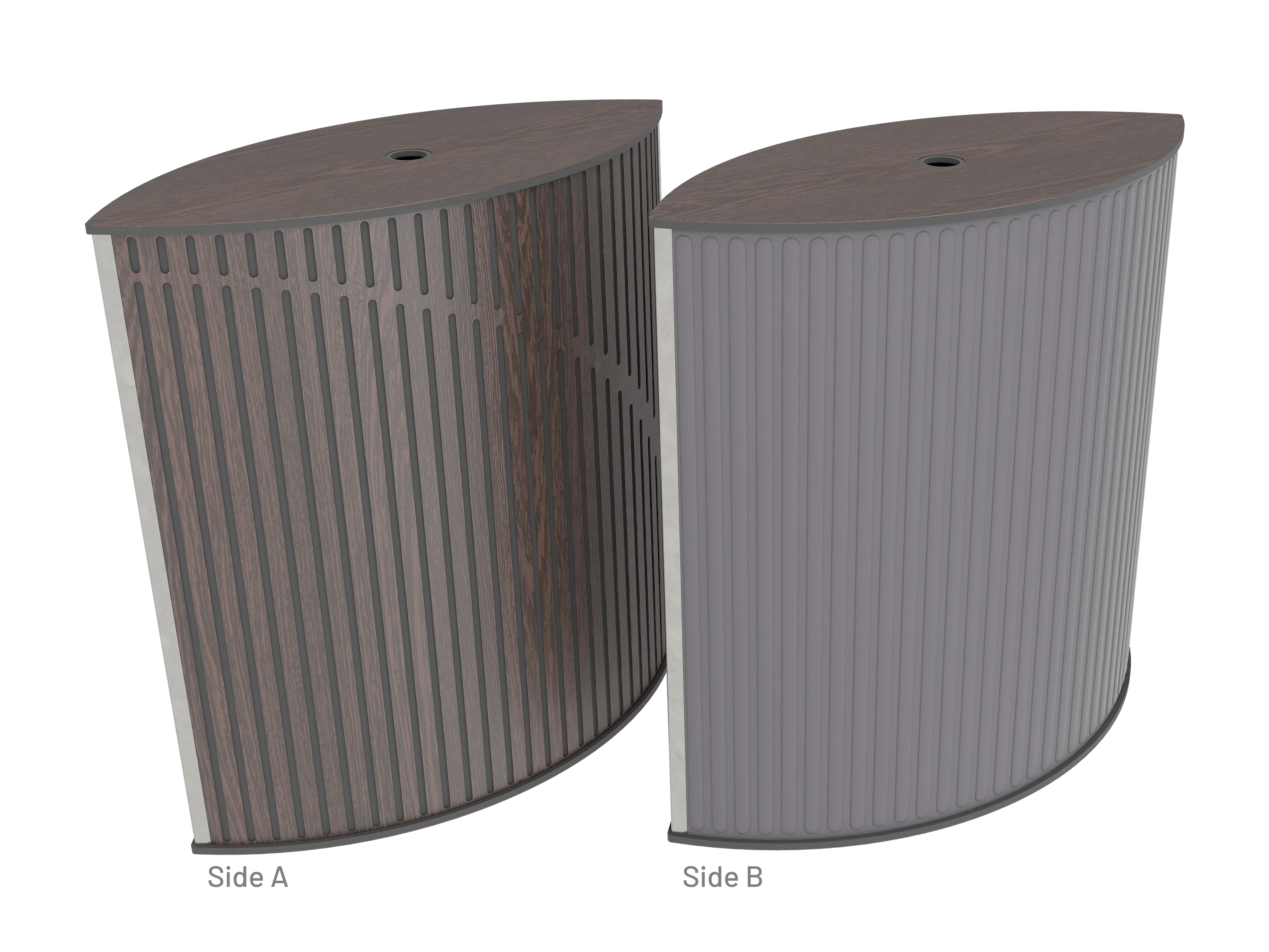 Vicoustic VicTotem Ultra VMT Extra Module Free Standing Hybrid Acoustic Panel in Grey