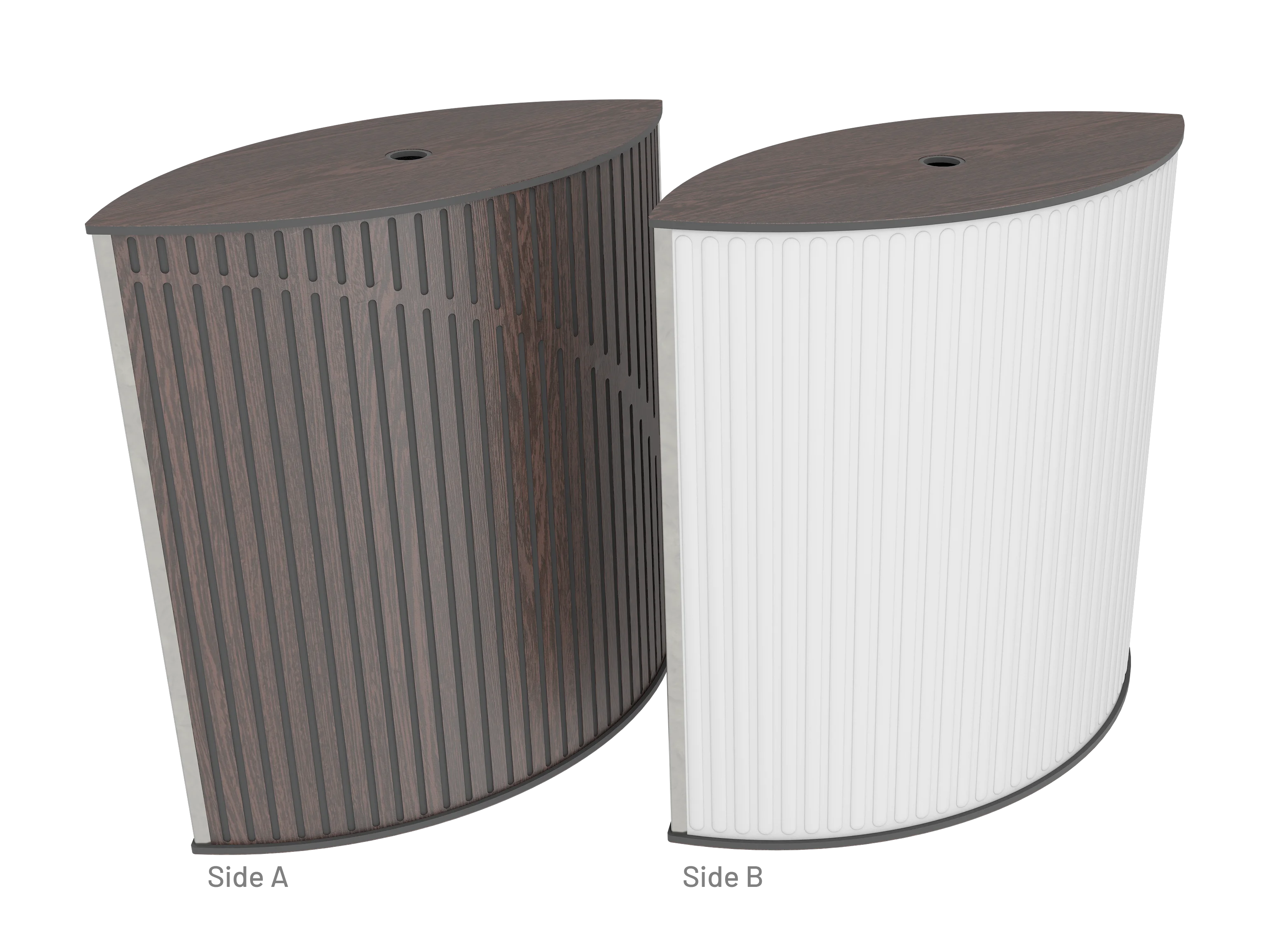 Vicoustic VicTotem Ultra VMT Extra Module Free Standing Hybrid Acoustic Panel in Natural White