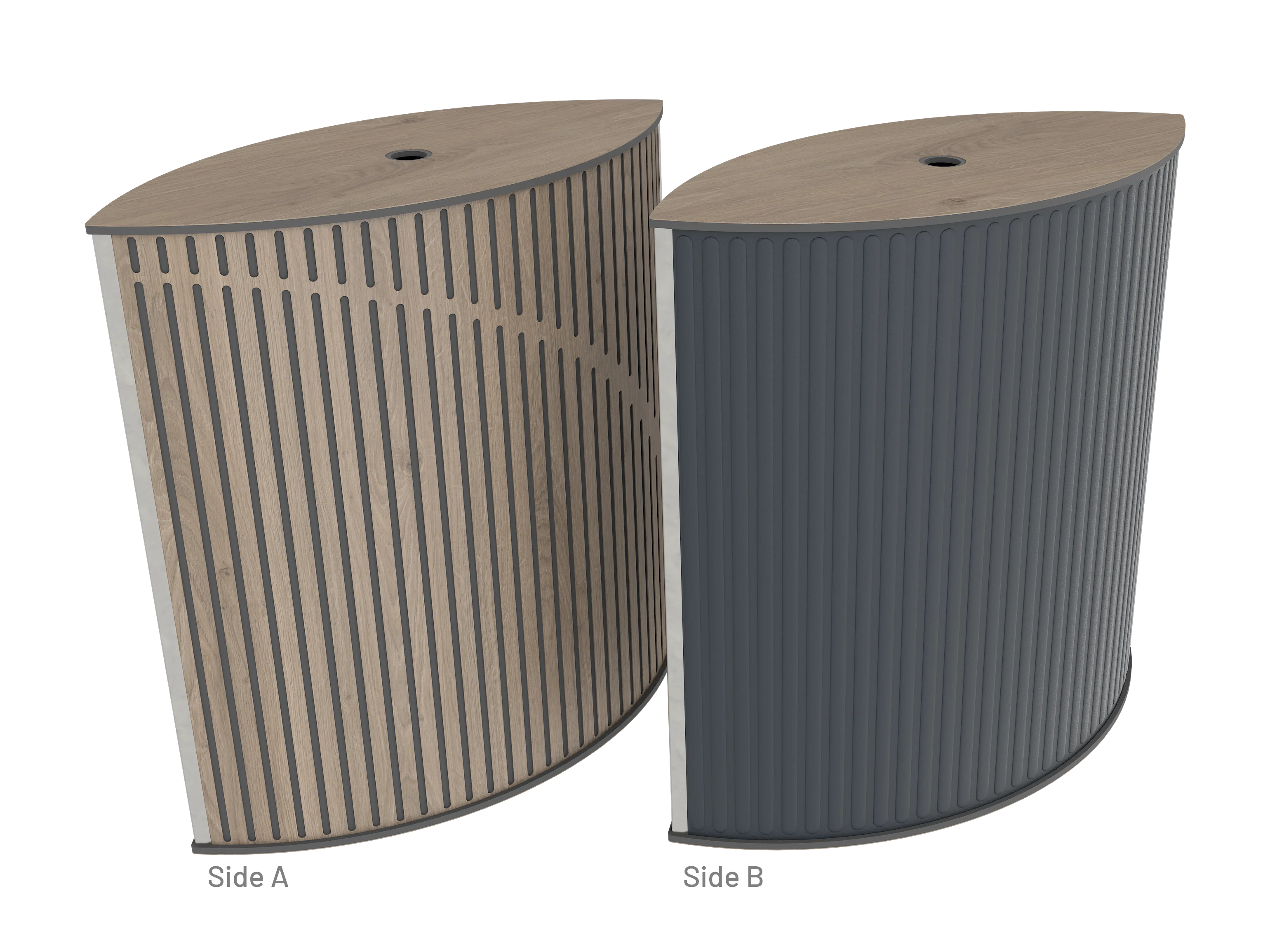 Vicoustic VicTotem Ultra VMT Extra Module Free Standing Hybrid Acoustic Panel in Black