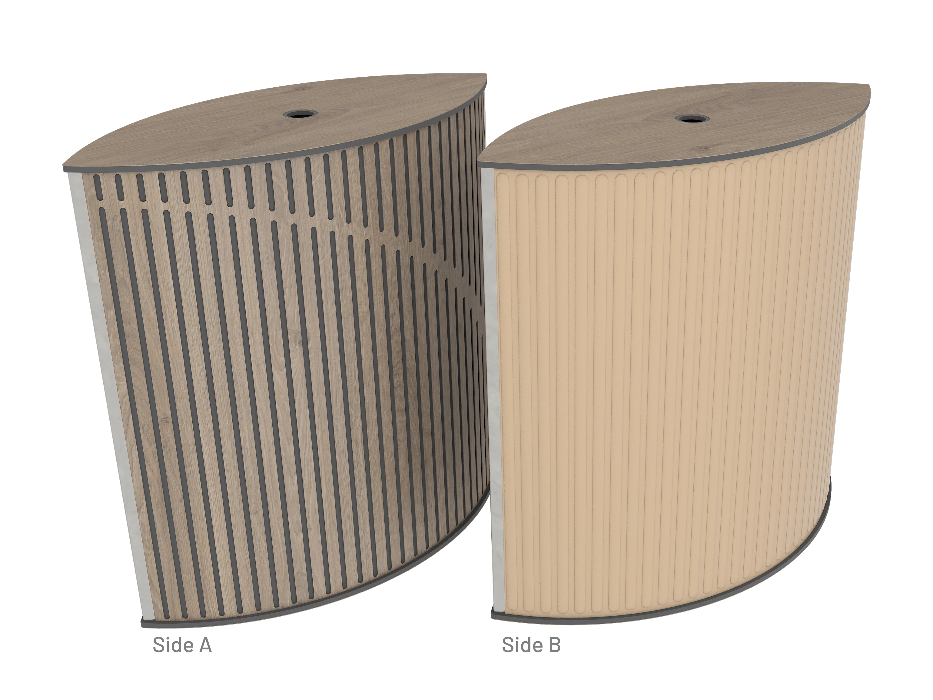 Vicoustic VicTotem Ultra VMT Extra Module Free Standing Hybrid Acoustic Panel in Beige