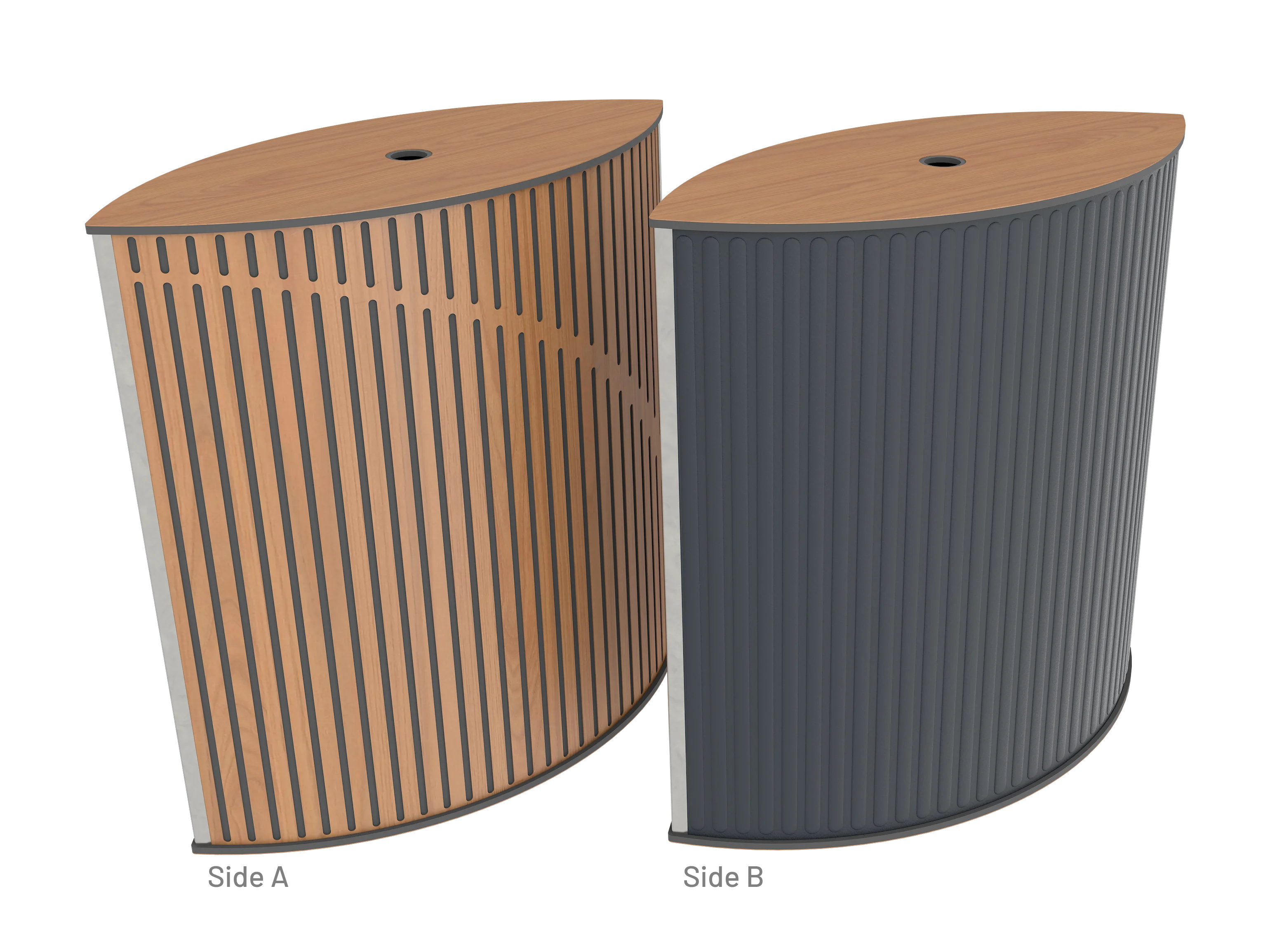 Vicoustic VicTotem Ultra VMT Extra Module Free Standing Hybrid Acoustic Panel in Black