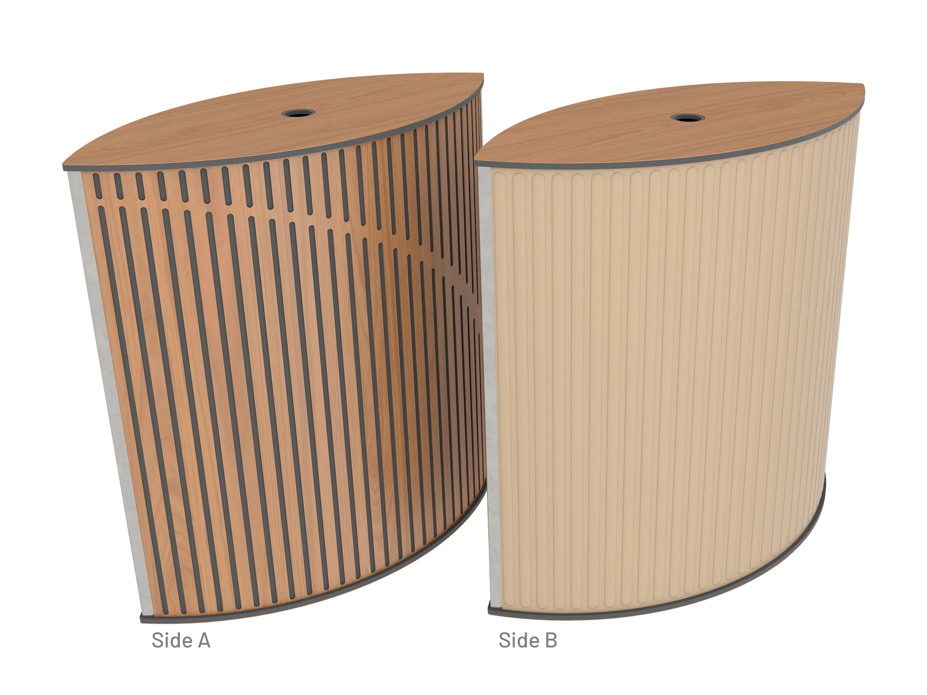 Vicoustic VicTotem Ultra VMT Extra Module Free Standing Hybrid Acoustic Panel in Beige