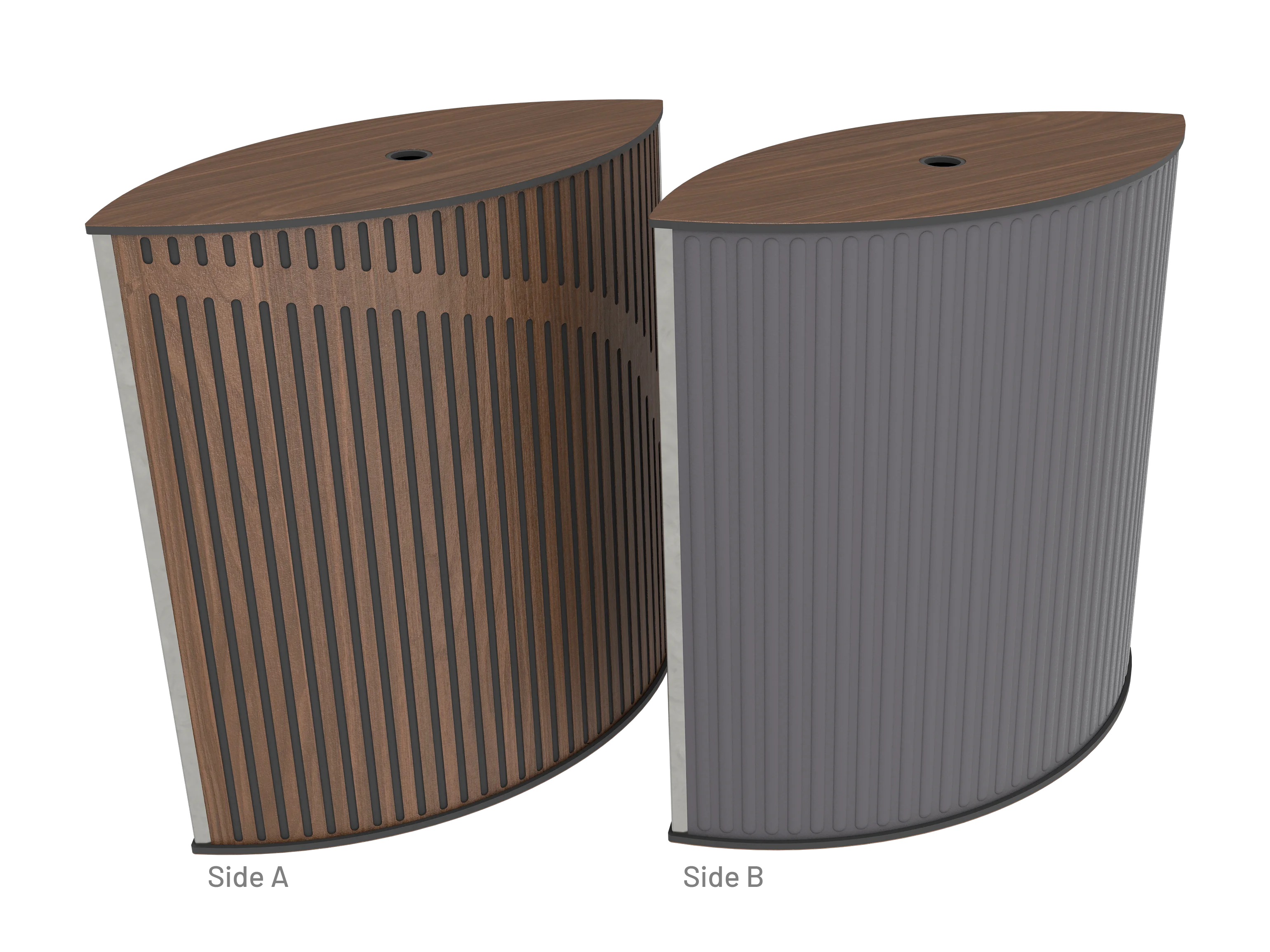 Vicoustic VicTotem Ultra VMT Extra Module Free Standing Hybrid Acoustic Panel in Grey