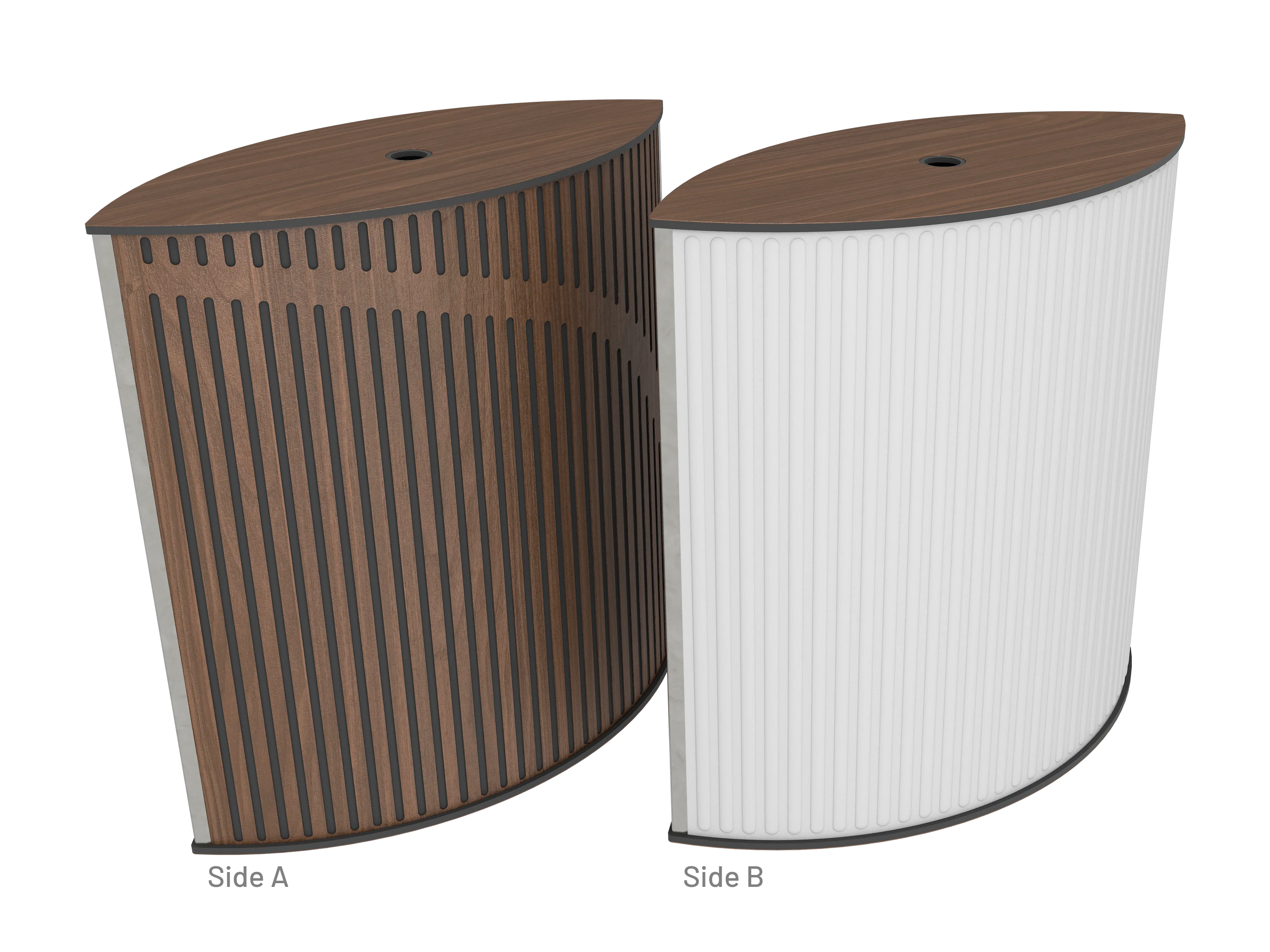 Vicoustic VicTotem Ultra VMT Extra Module Free Standing Hybrid Acoustic Panel in Natural White